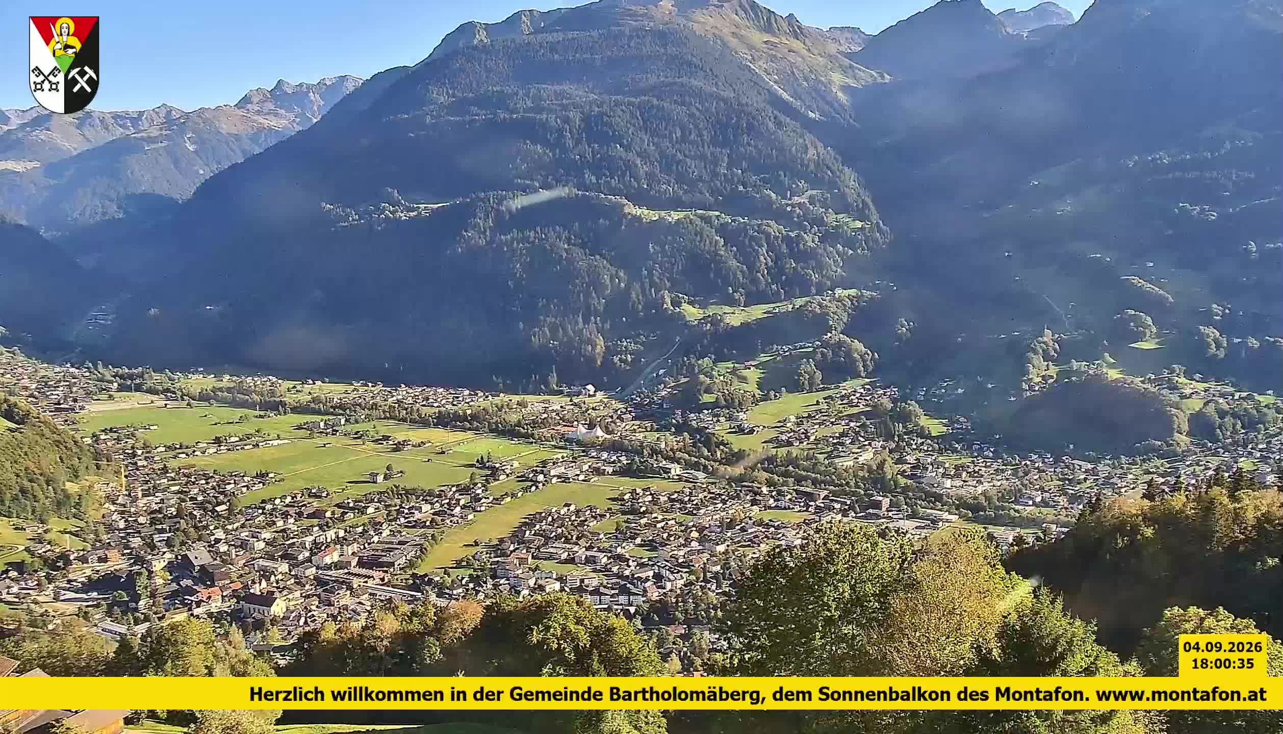 Bartholomäberg | Blick auf Schruns