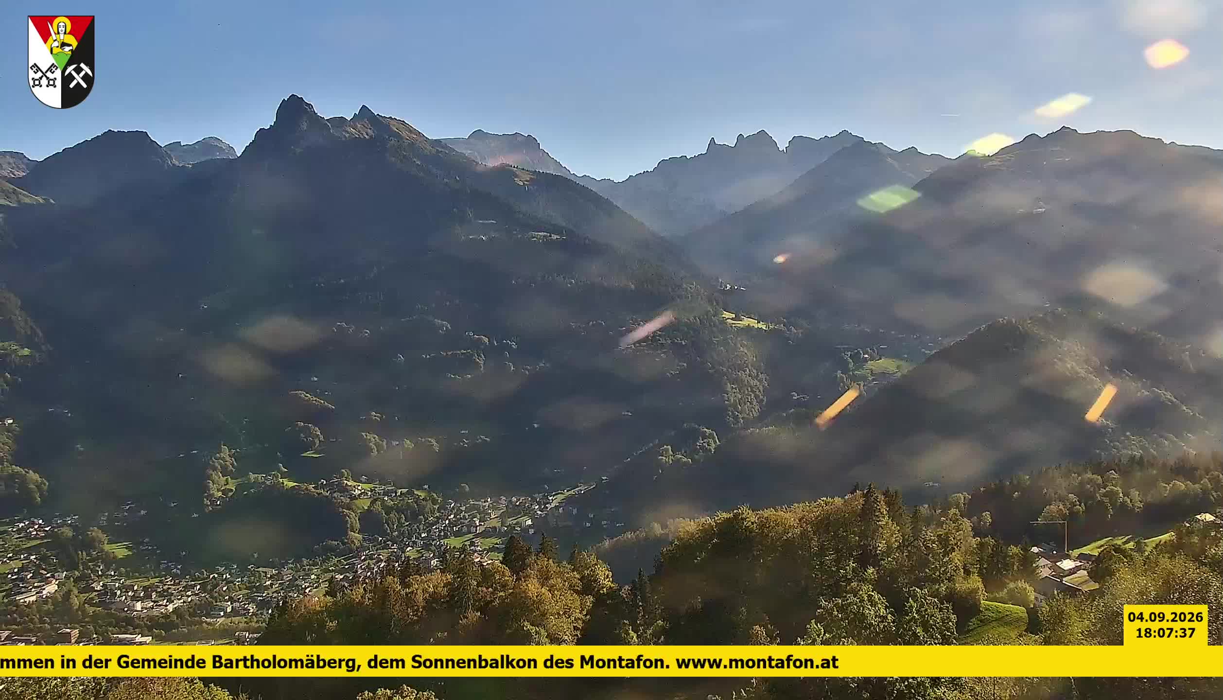 Bartholomäberg | Blick auf Schruns