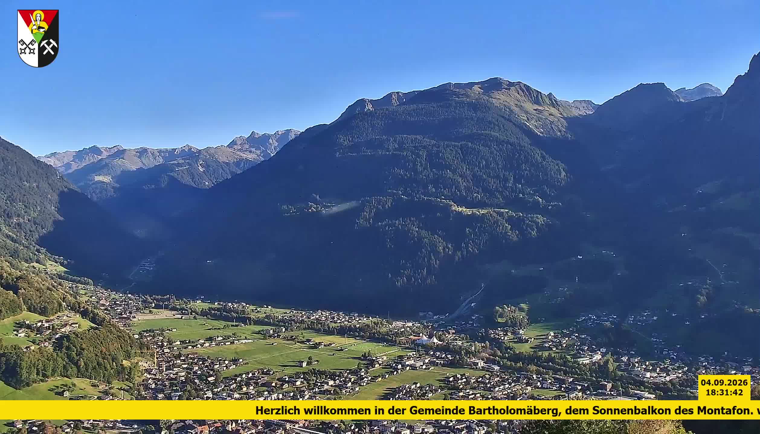 Bartholomäberg | Blick auf Schruns