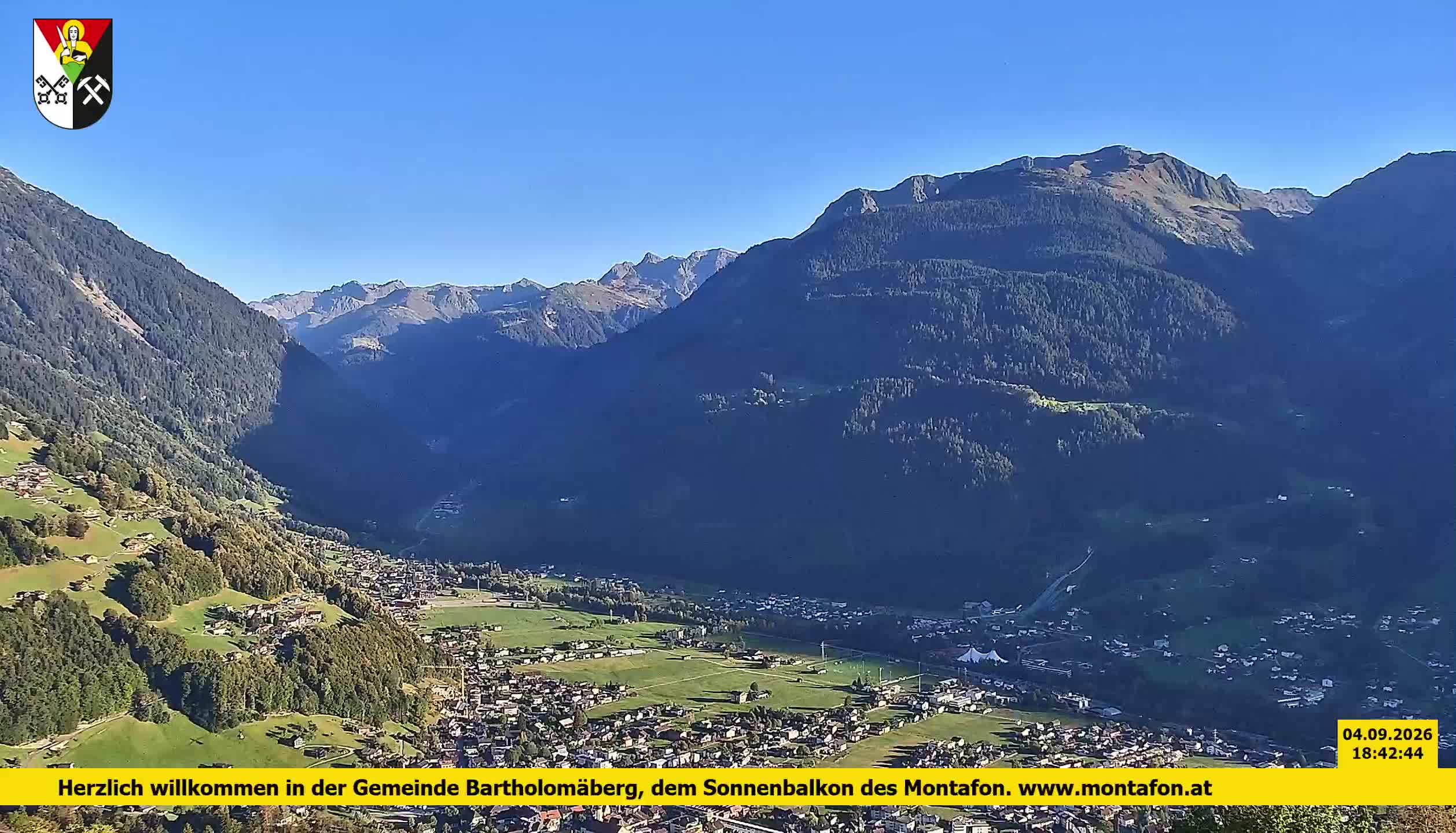 Bartholomäberg | Blick auf Schruns