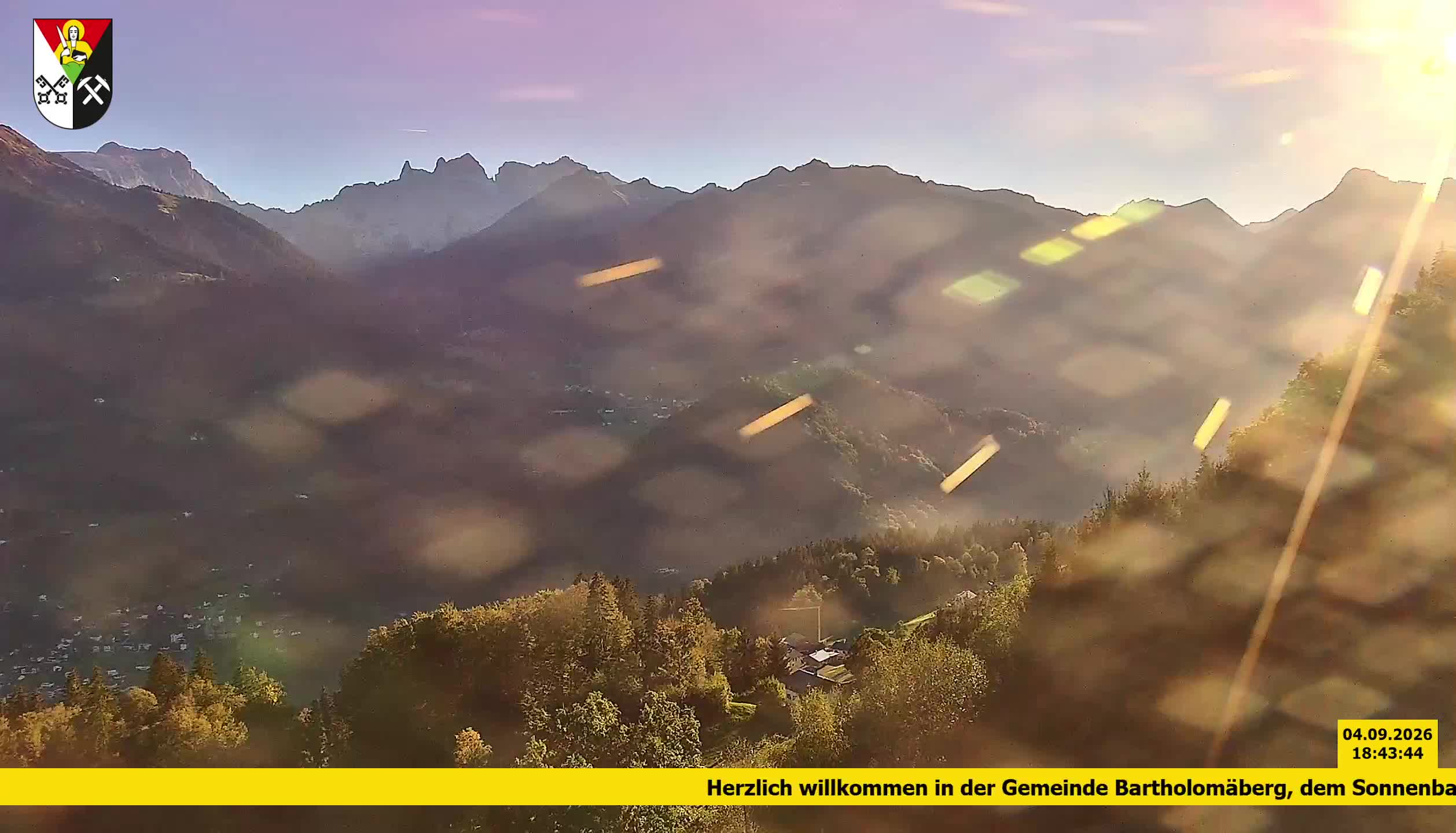 Bartholomäberg | Blick auf Schruns