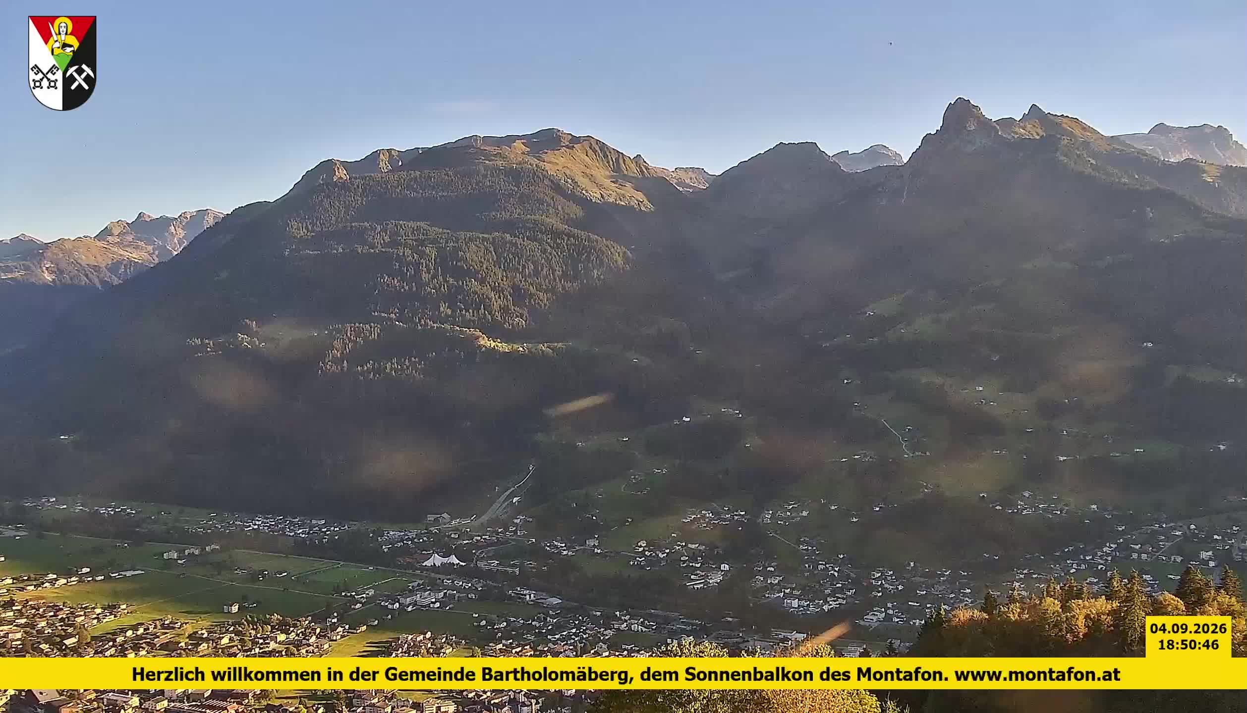 Bartholomäberg | Blick auf Schruns