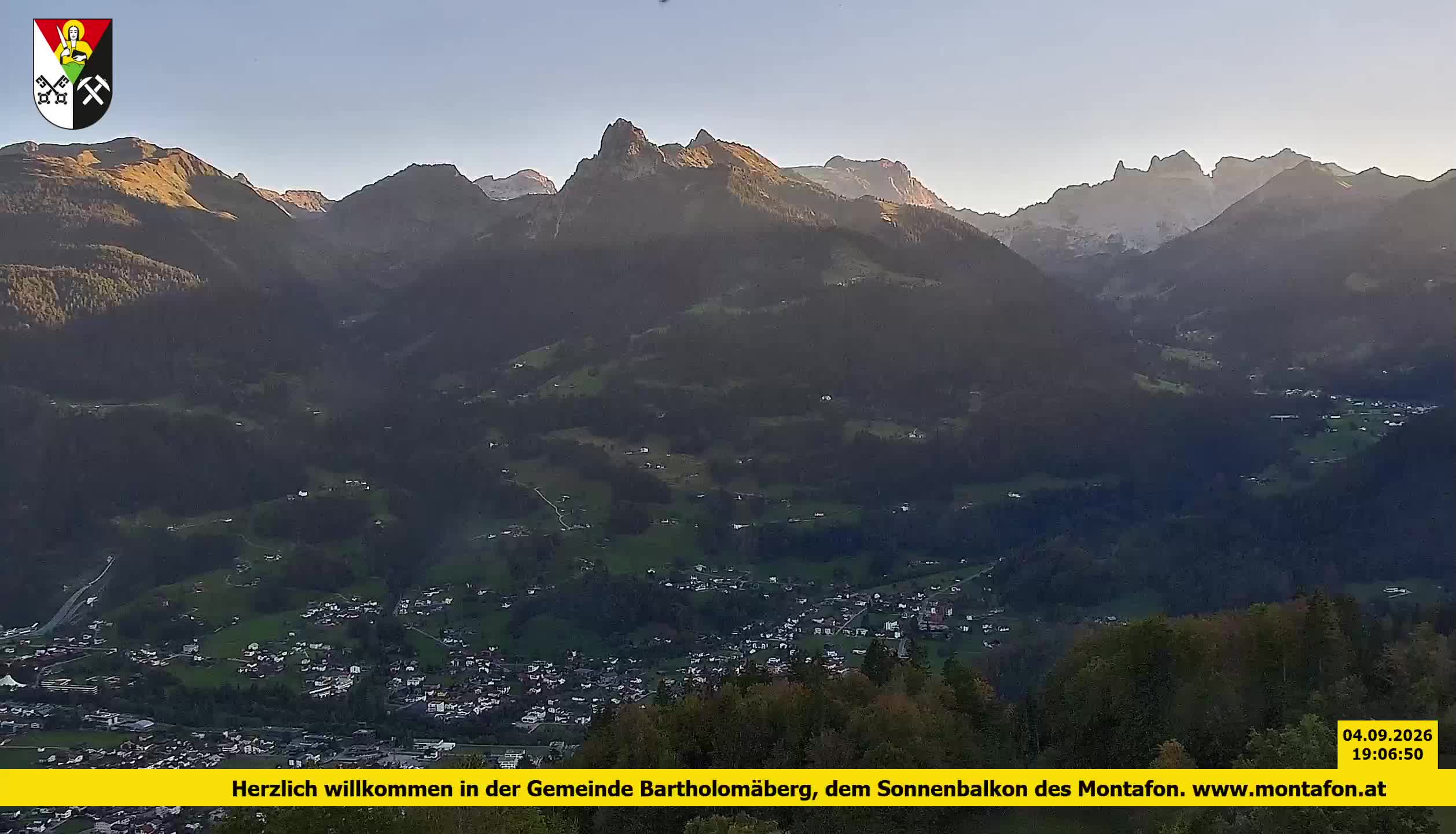 Bartholomäberg | Blick auf Schruns