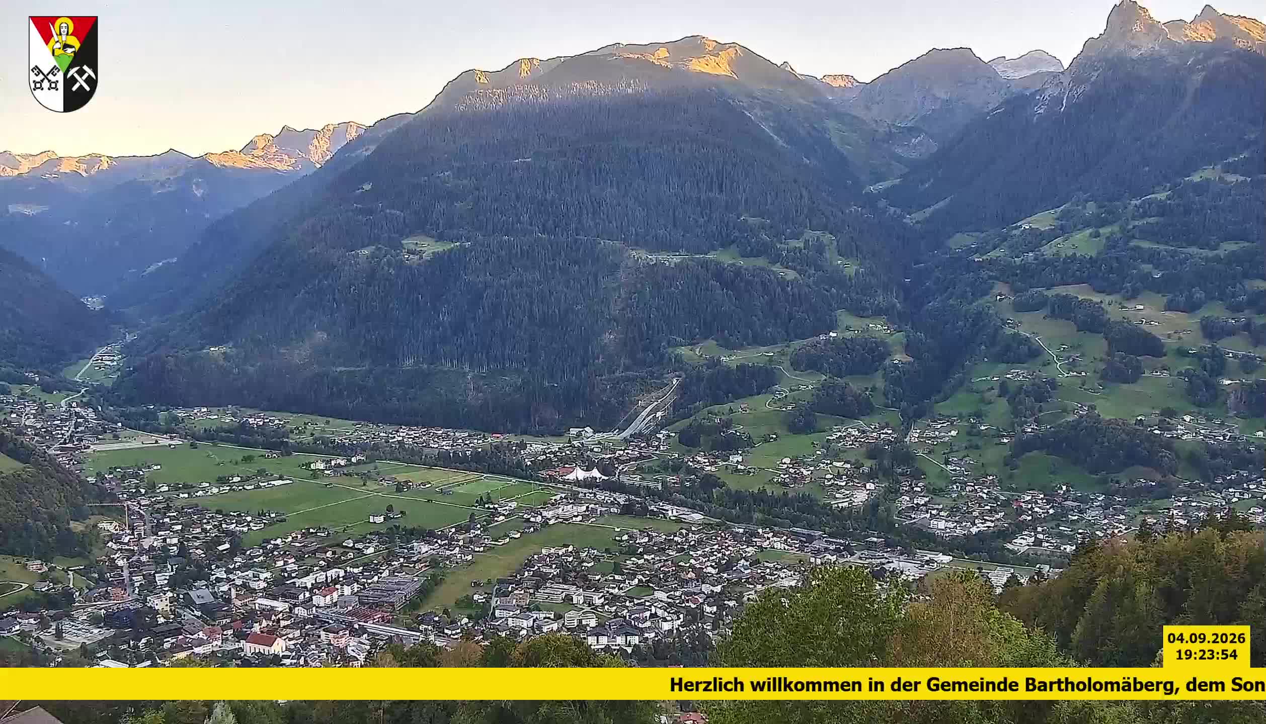 Bartholomäberg | Blick auf Schruns