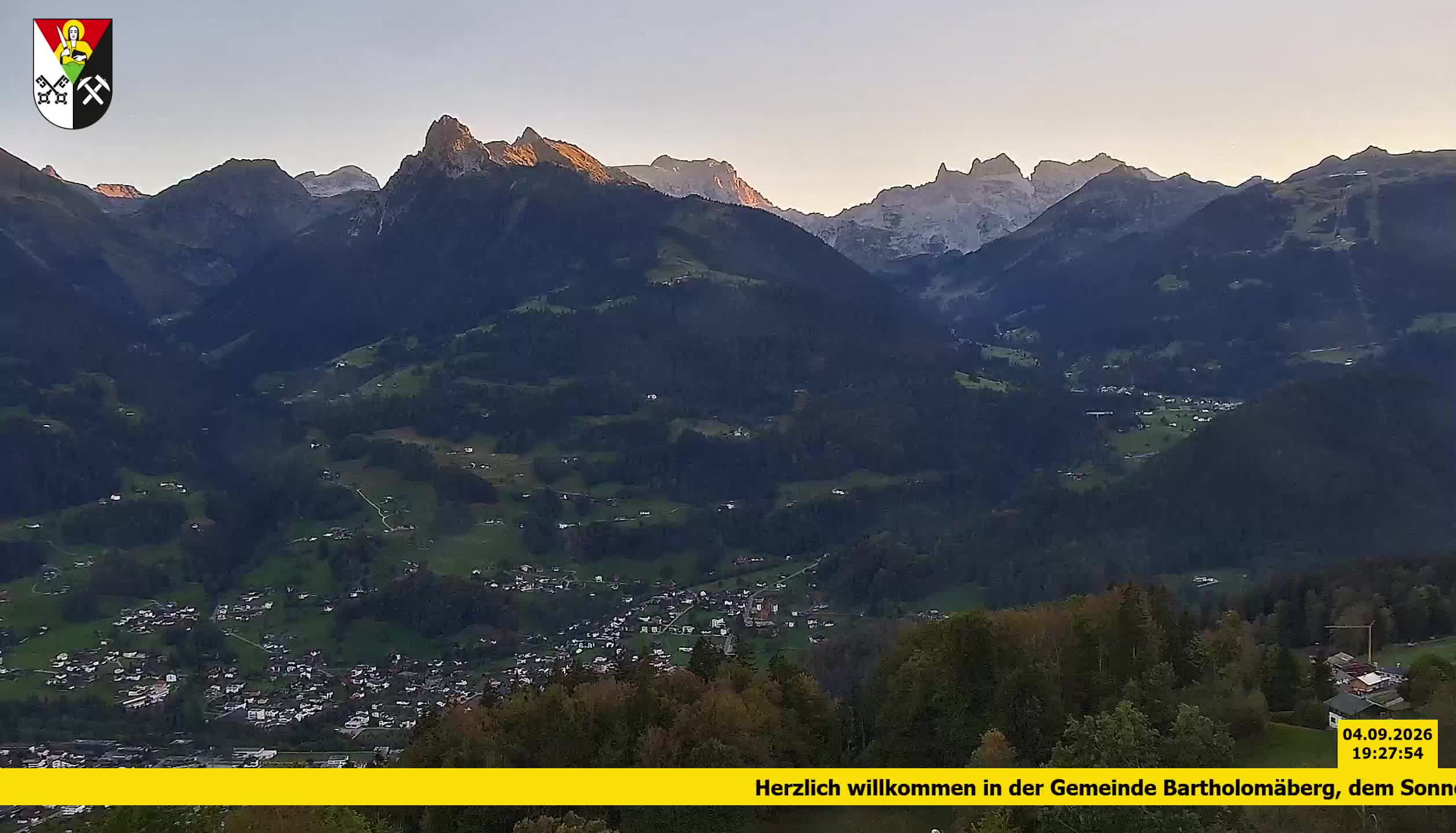 Bartholomäberg | Blick auf Schruns