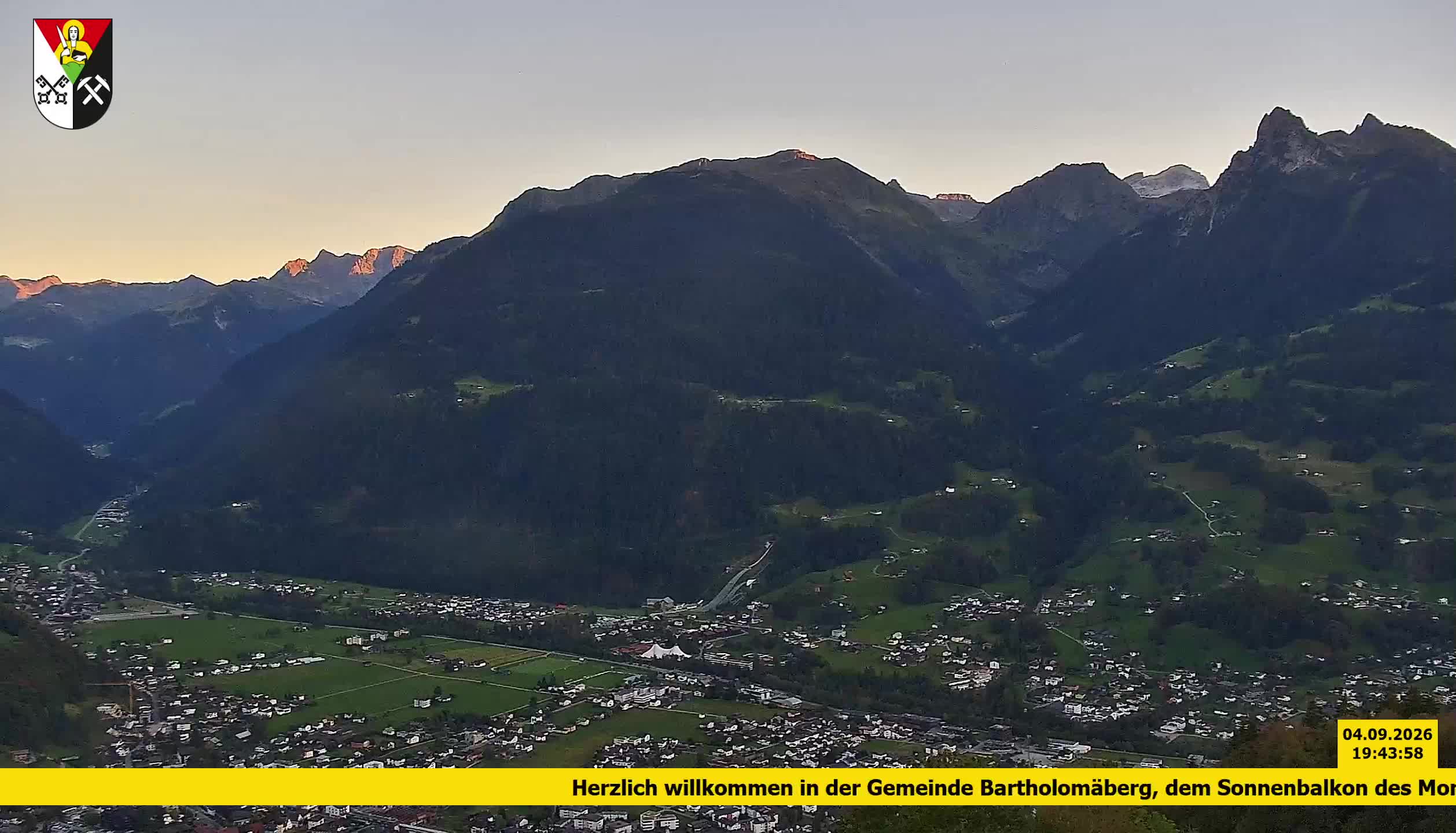 Bartholomäberg | Blick auf Schruns