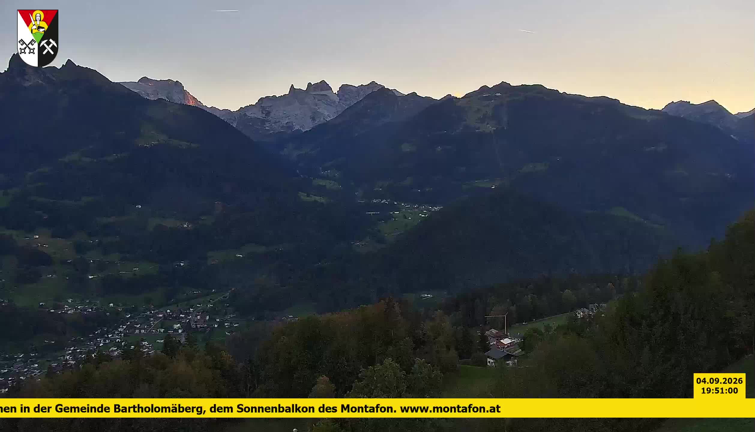 Bartholomäberg | Blick auf Schruns