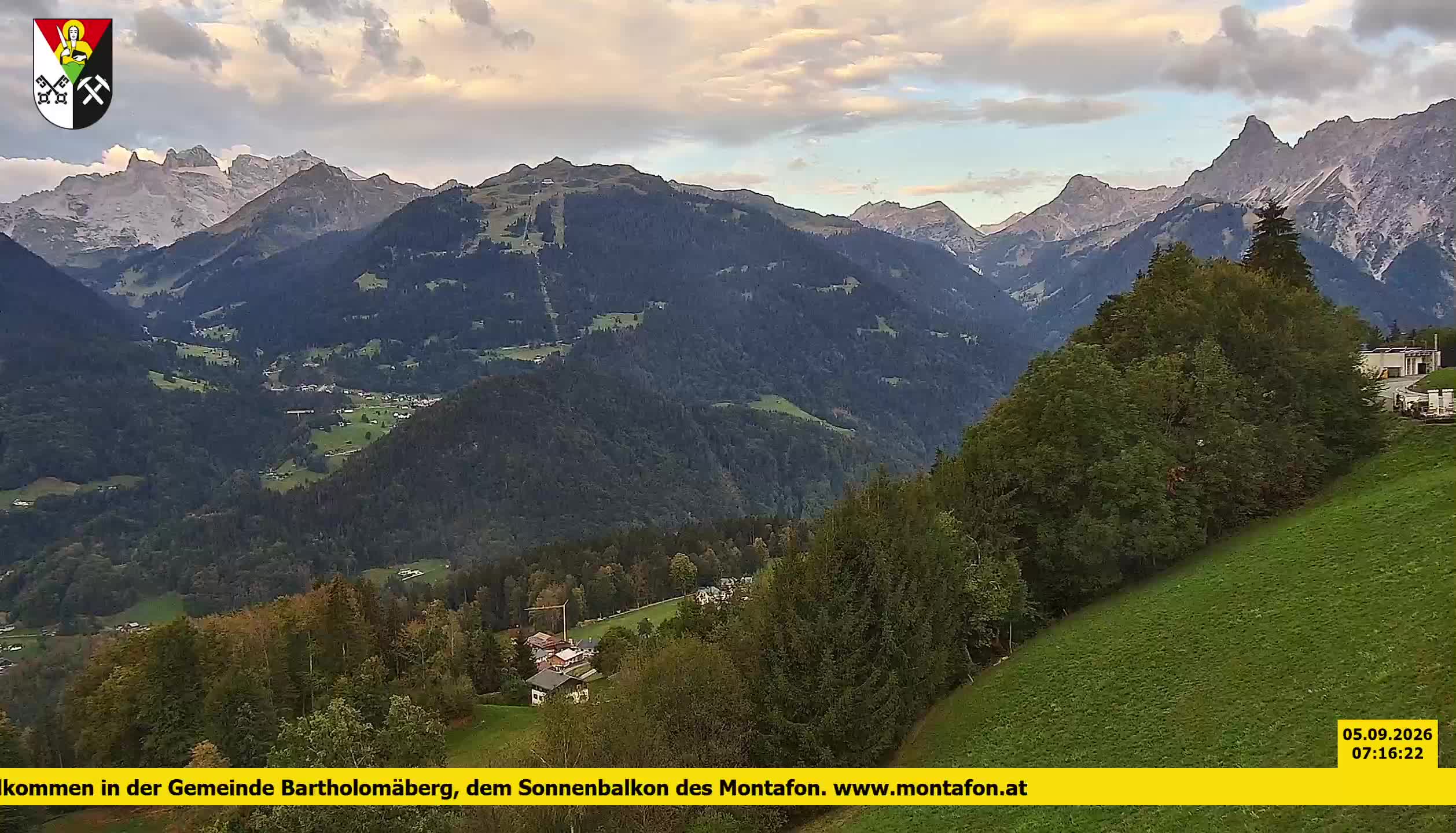 Bartholomäberg | Blick auf Schruns