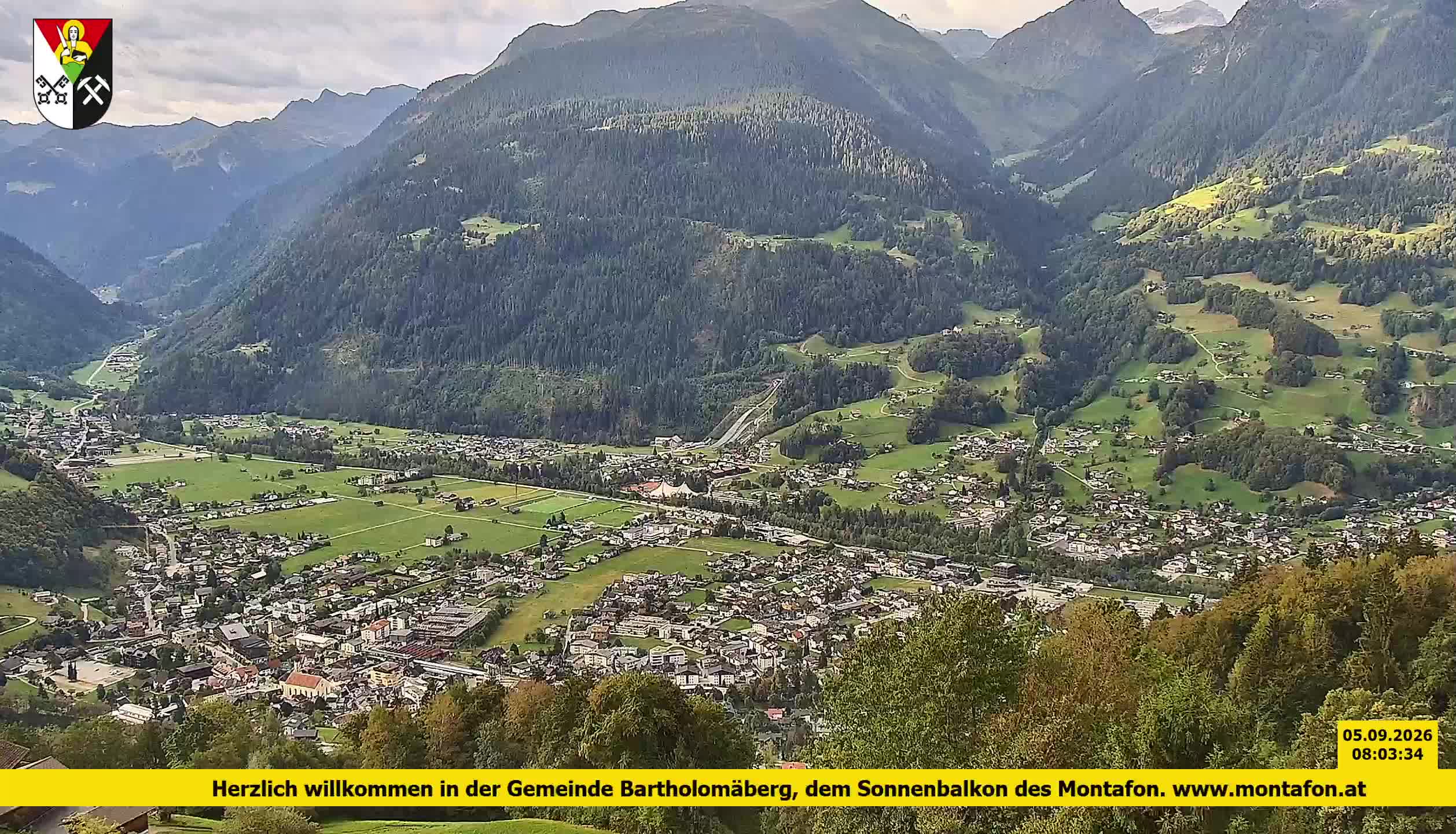 Bartholomäberg | Blick auf Schruns
