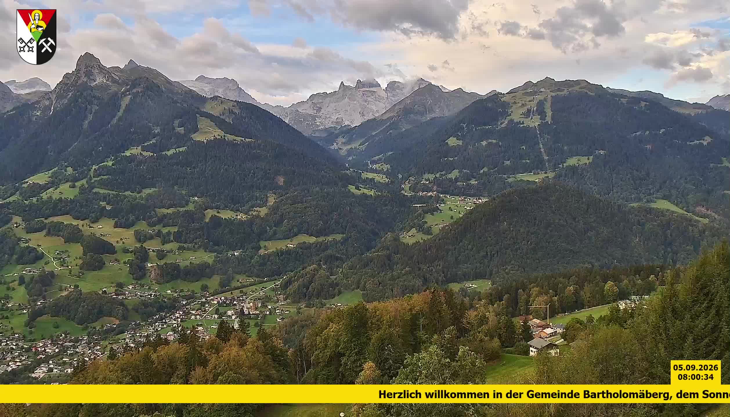 Bartholomäberg | Blick auf Schruns