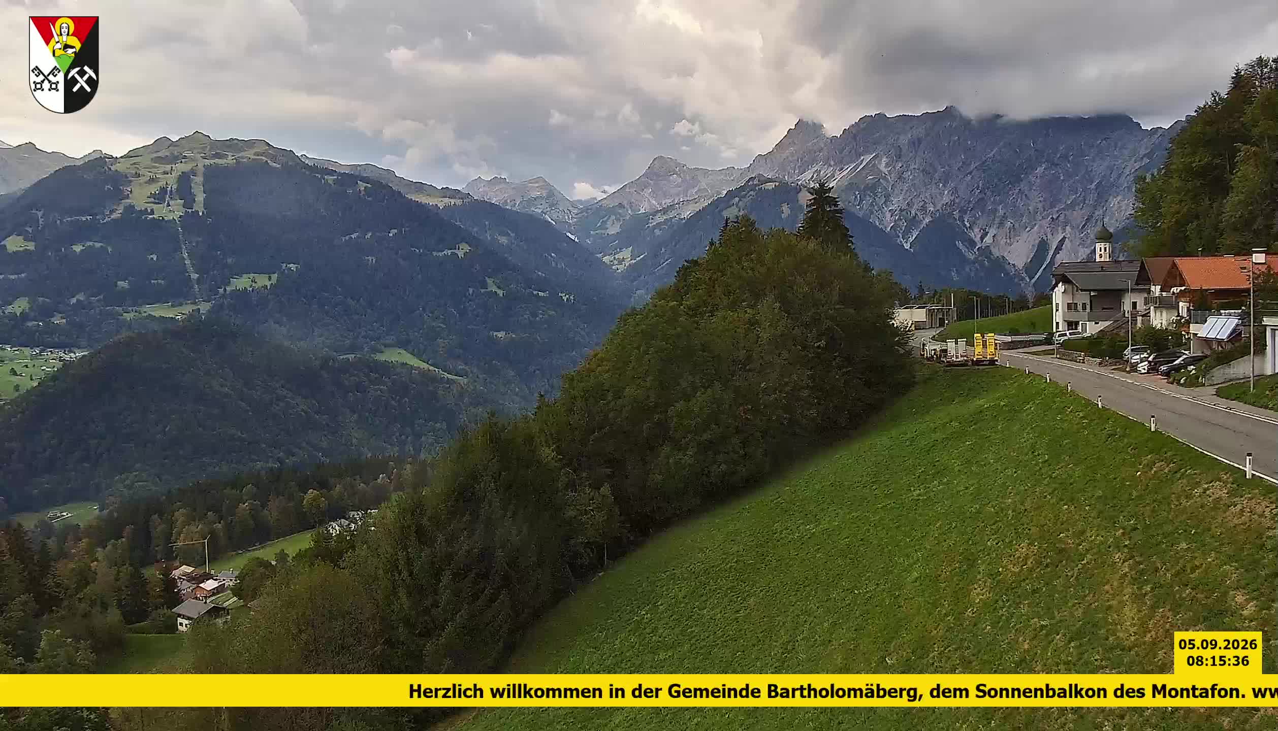 Bartholomäberg | Blick auf Schruns