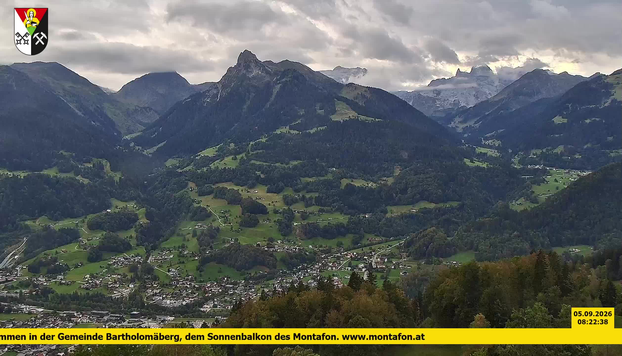 Bartholomäberg | Blick auf Schruns