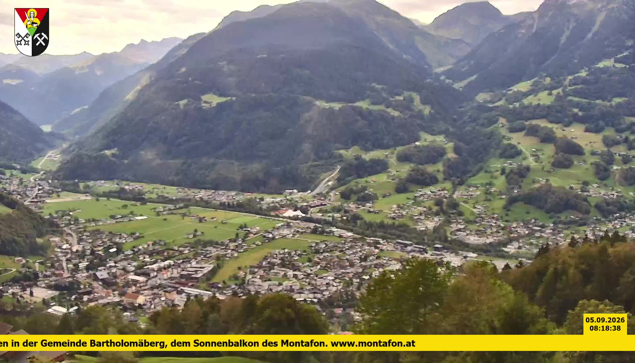 Bartholomäberg | Blick auf Schruns