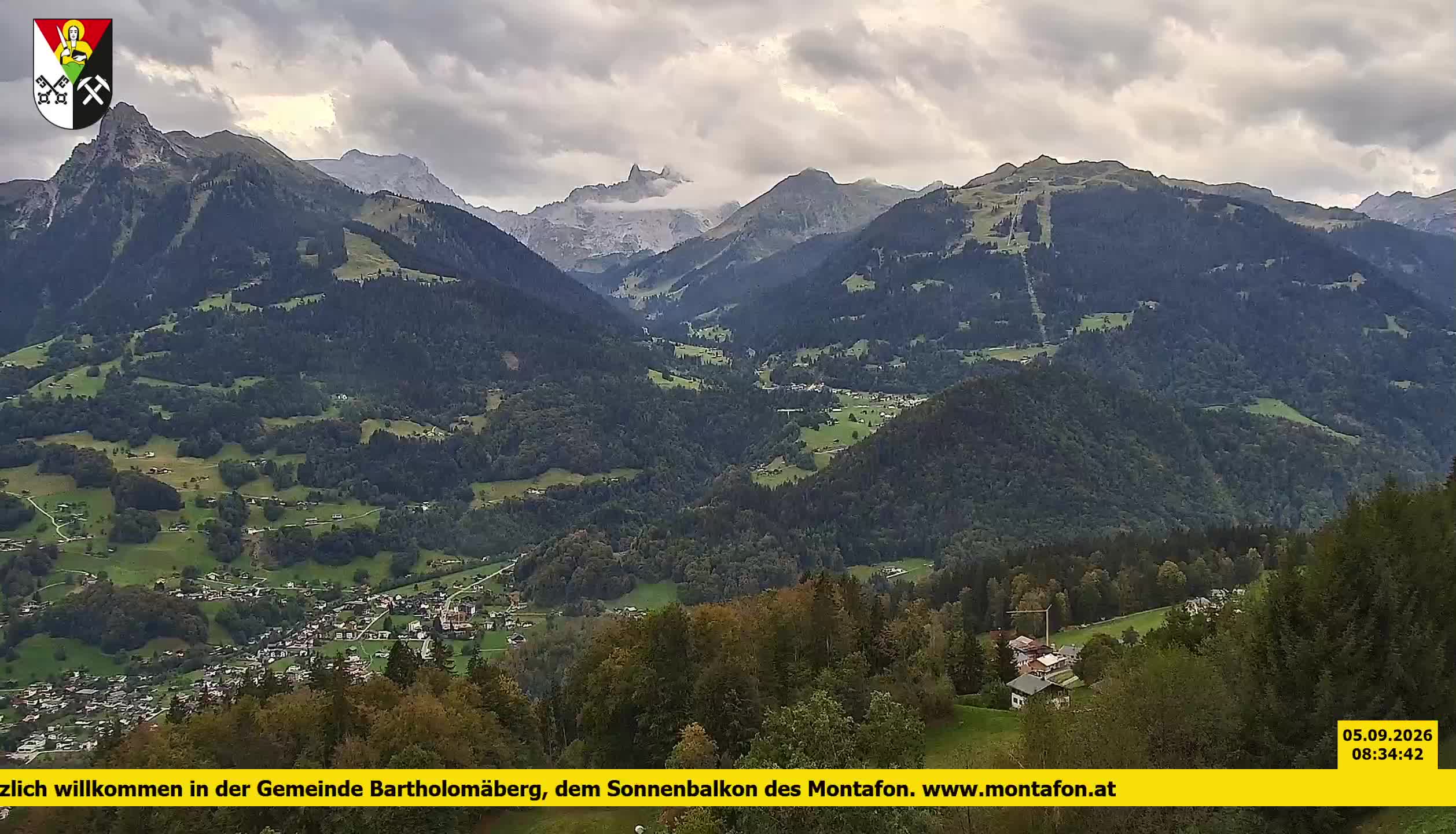 Bartholomäberg | Blick auf Schruns