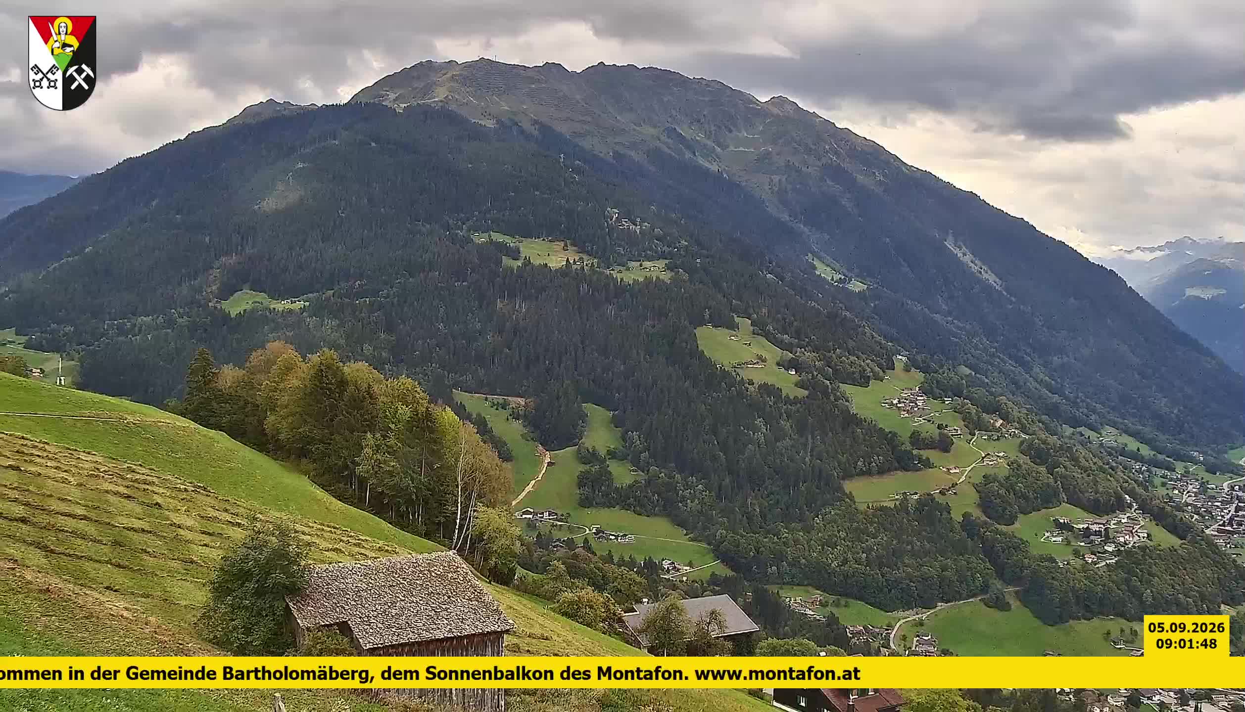 Bartholomäberg | Blick auf Schruns