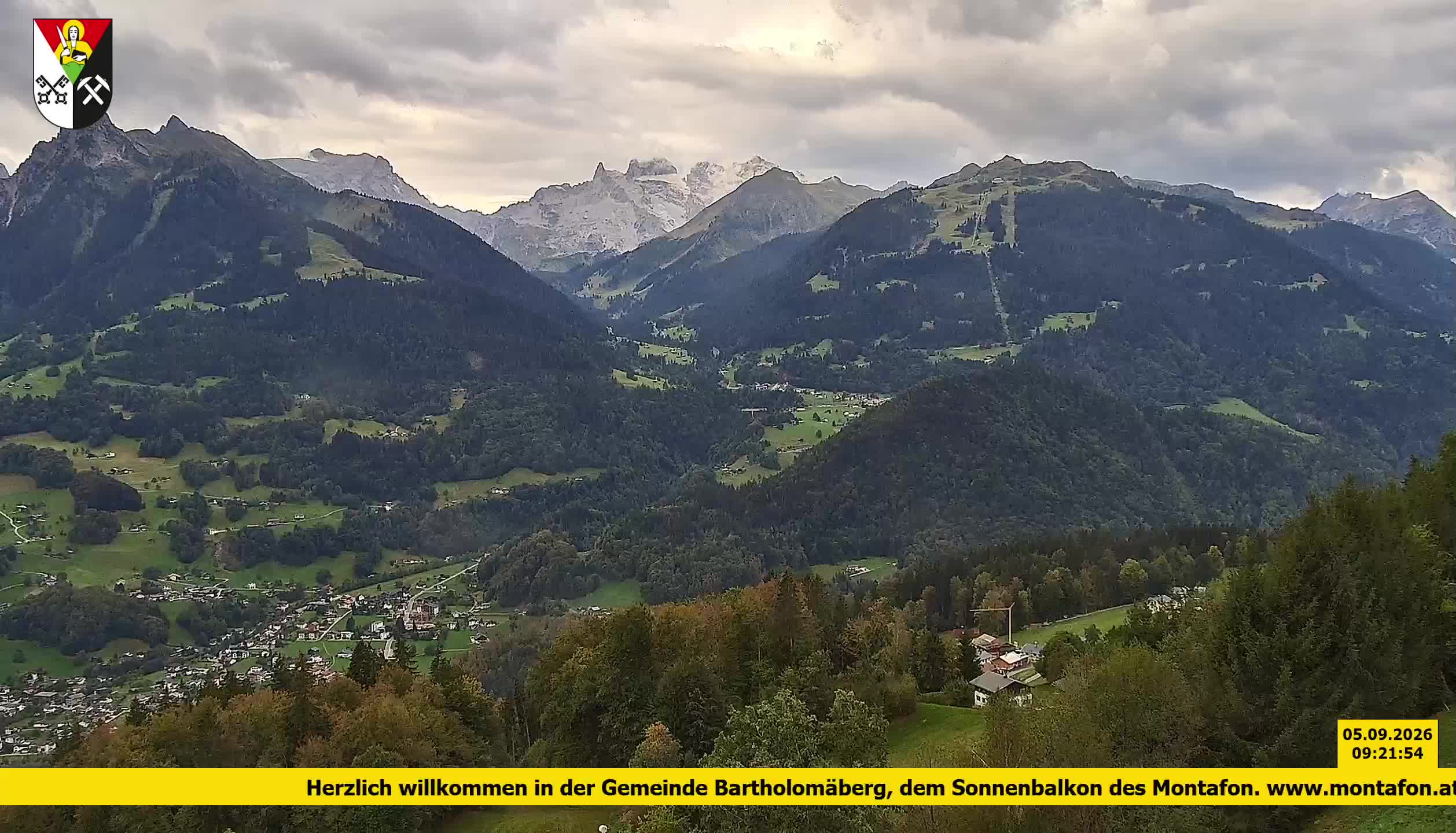 Bartholomäberg | Blick auf Schruns