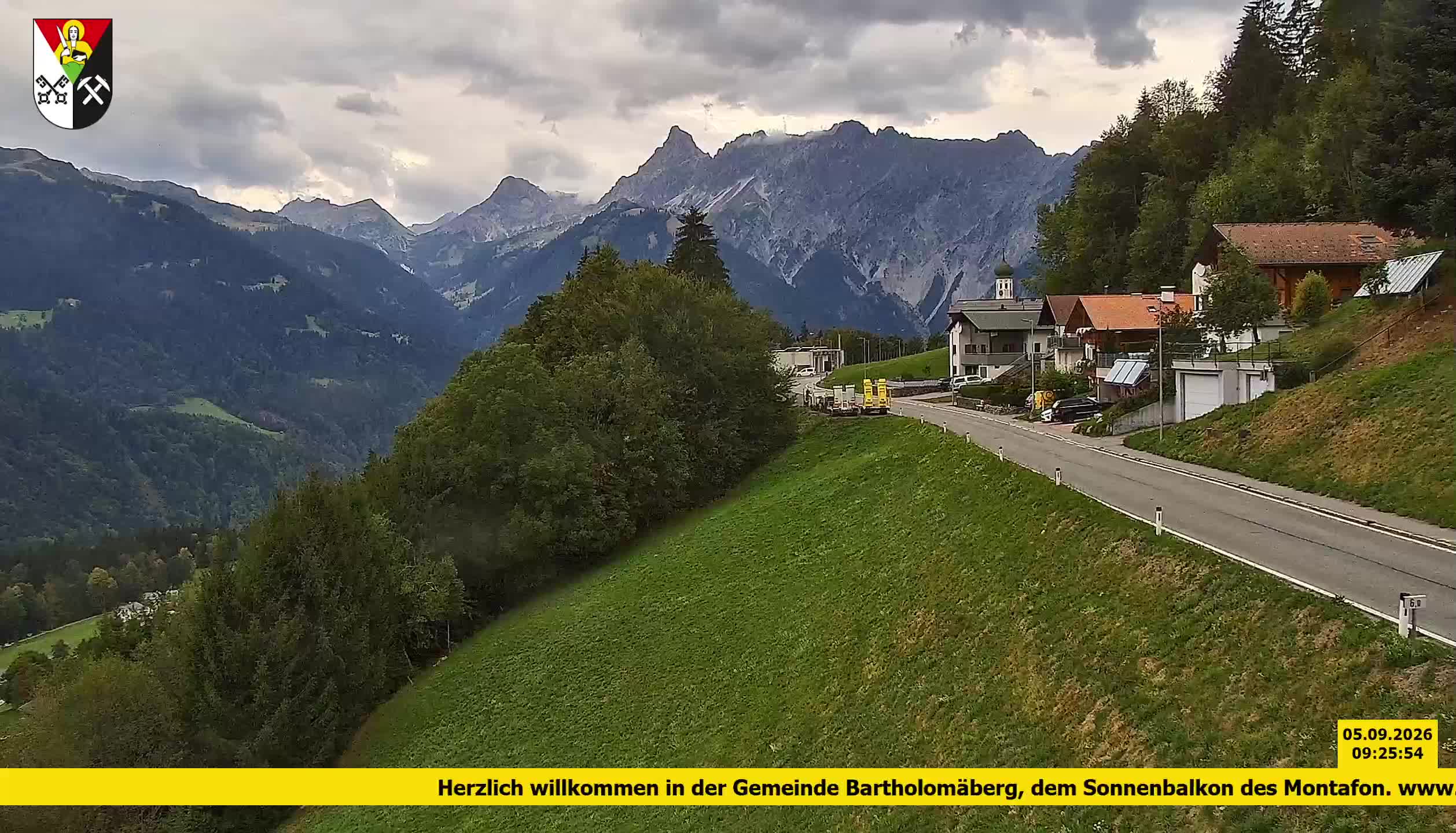 Bartholomäberg | Blick auf Schruns