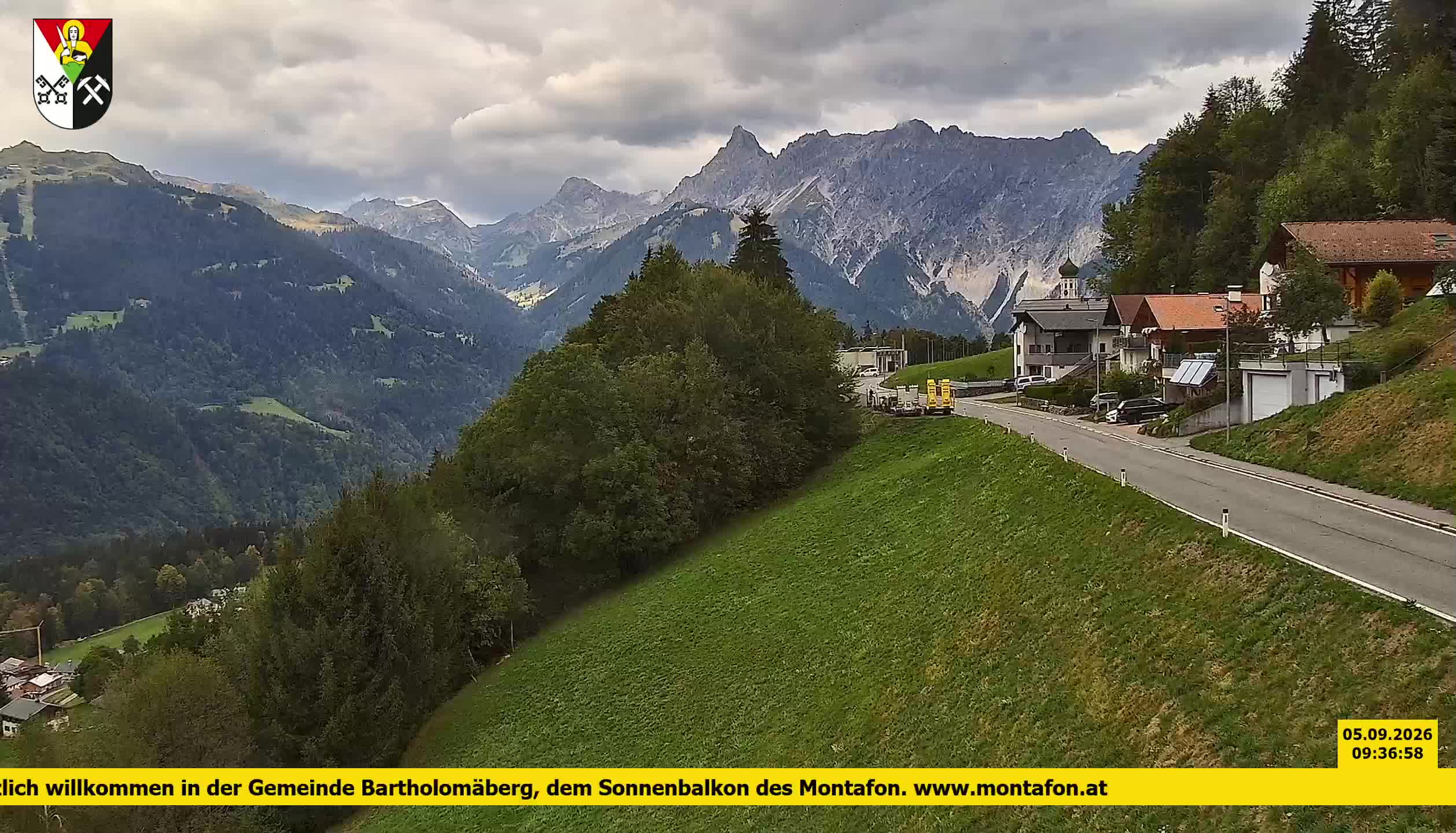 Bartholomäberg | Blick auf Schruns