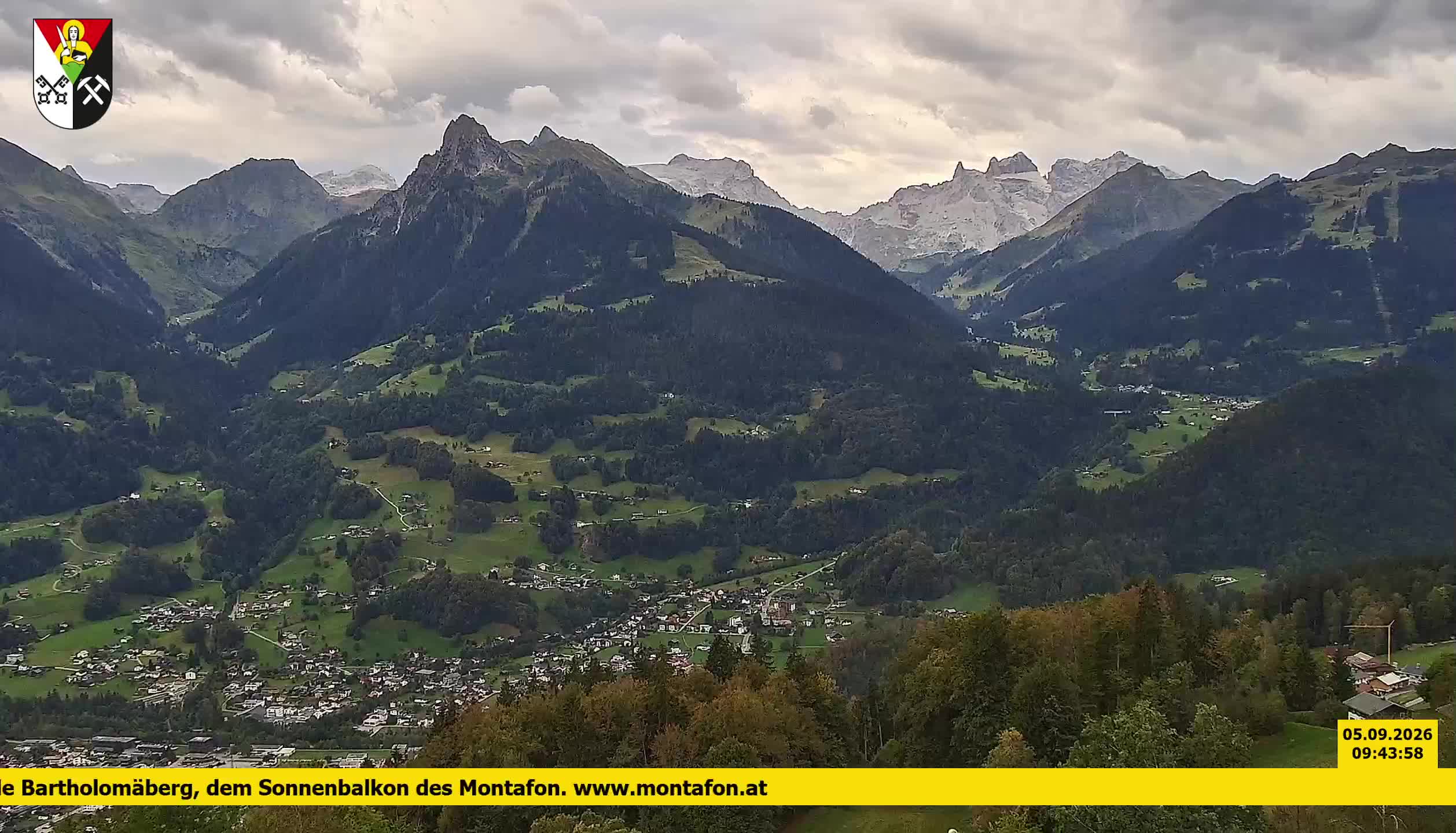 Bartholomäberg | Blick auf Schruns