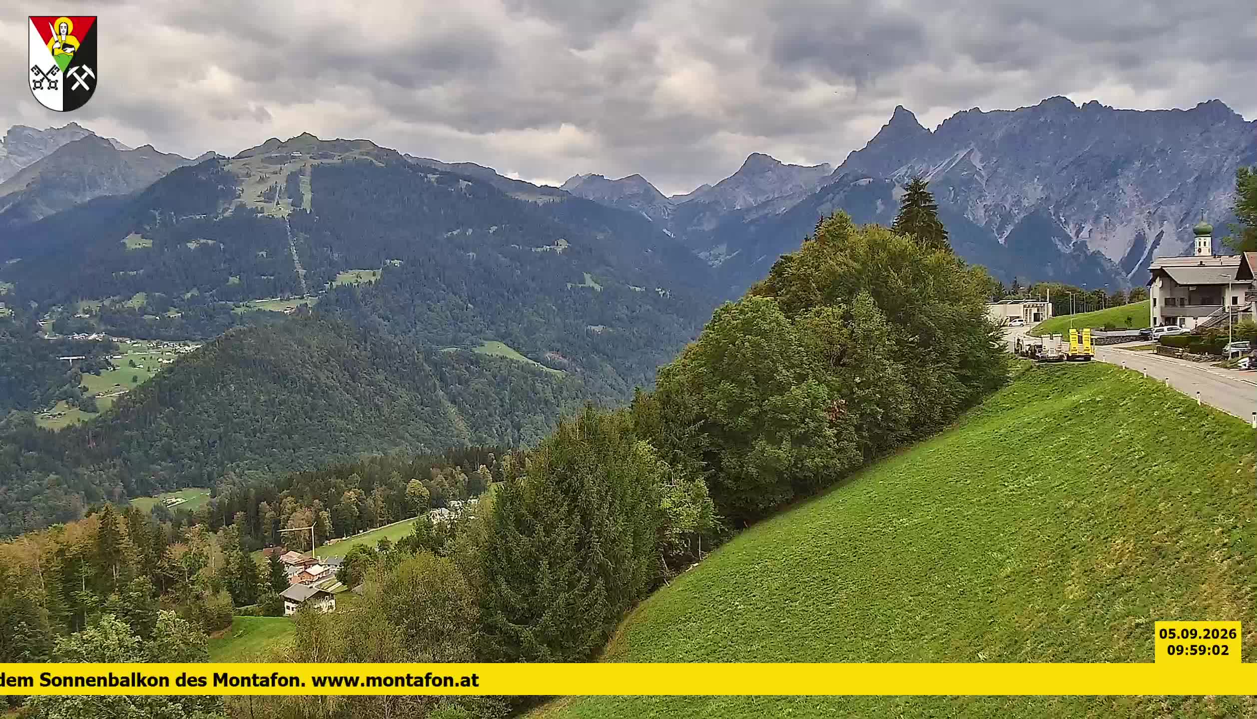 Bartholomäberg | Blick auf Schruns