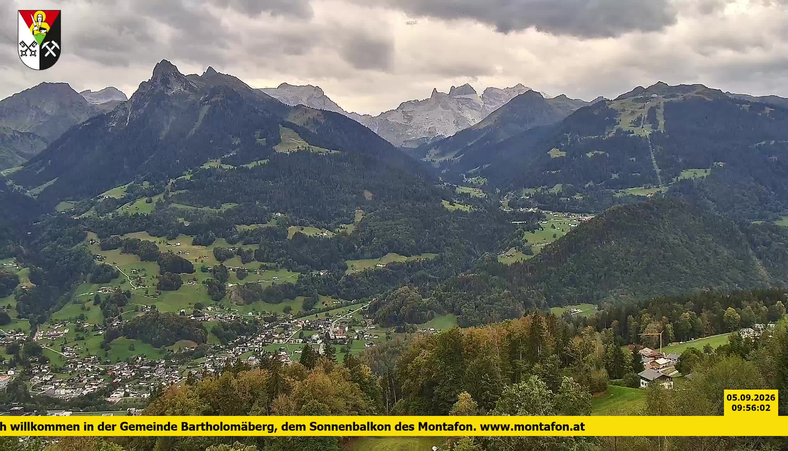 Bartholomäberg | Blick auf Schruns