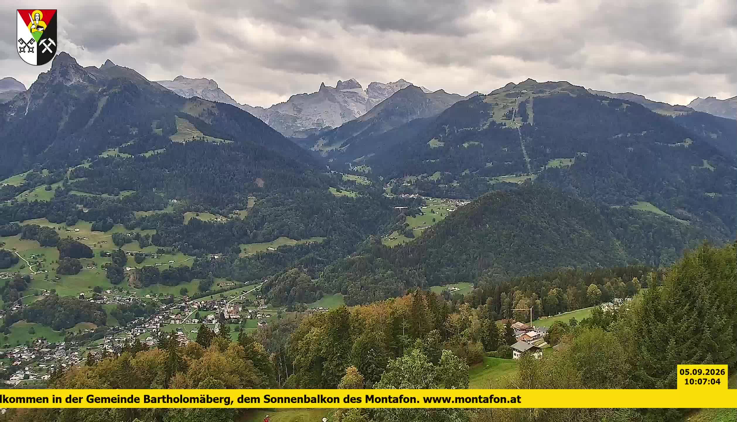 Bartholomäberg | Blick auf Schruns