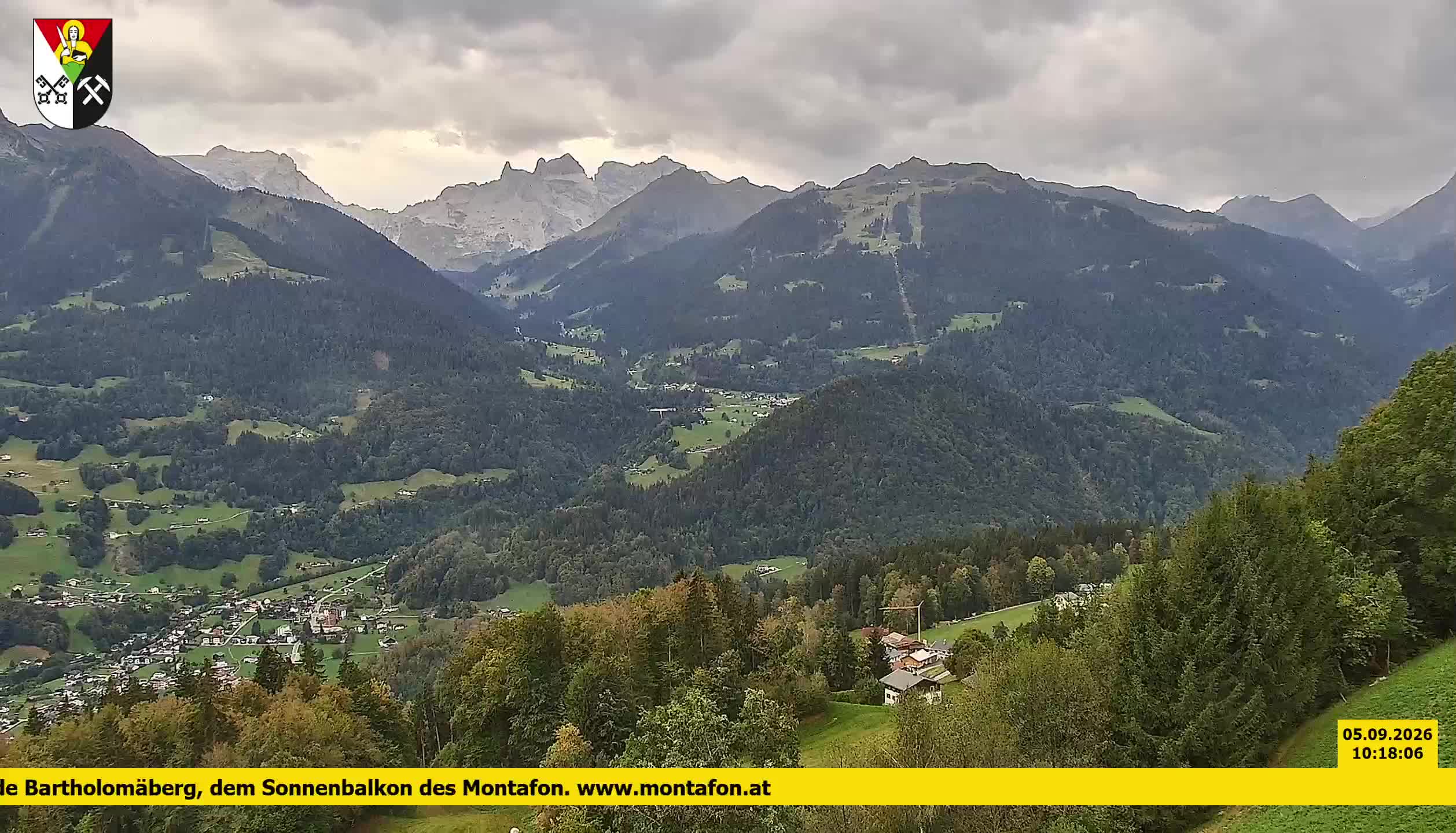 Bartholomäberg | Blick auf Schruns