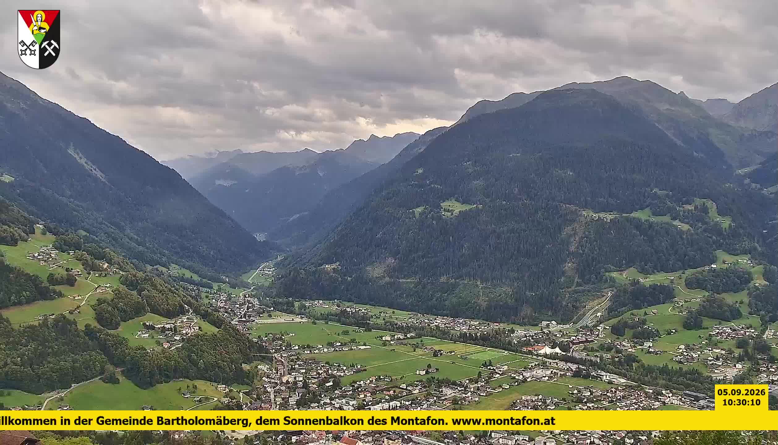 Bartholomäberg | Blick auf Schruns