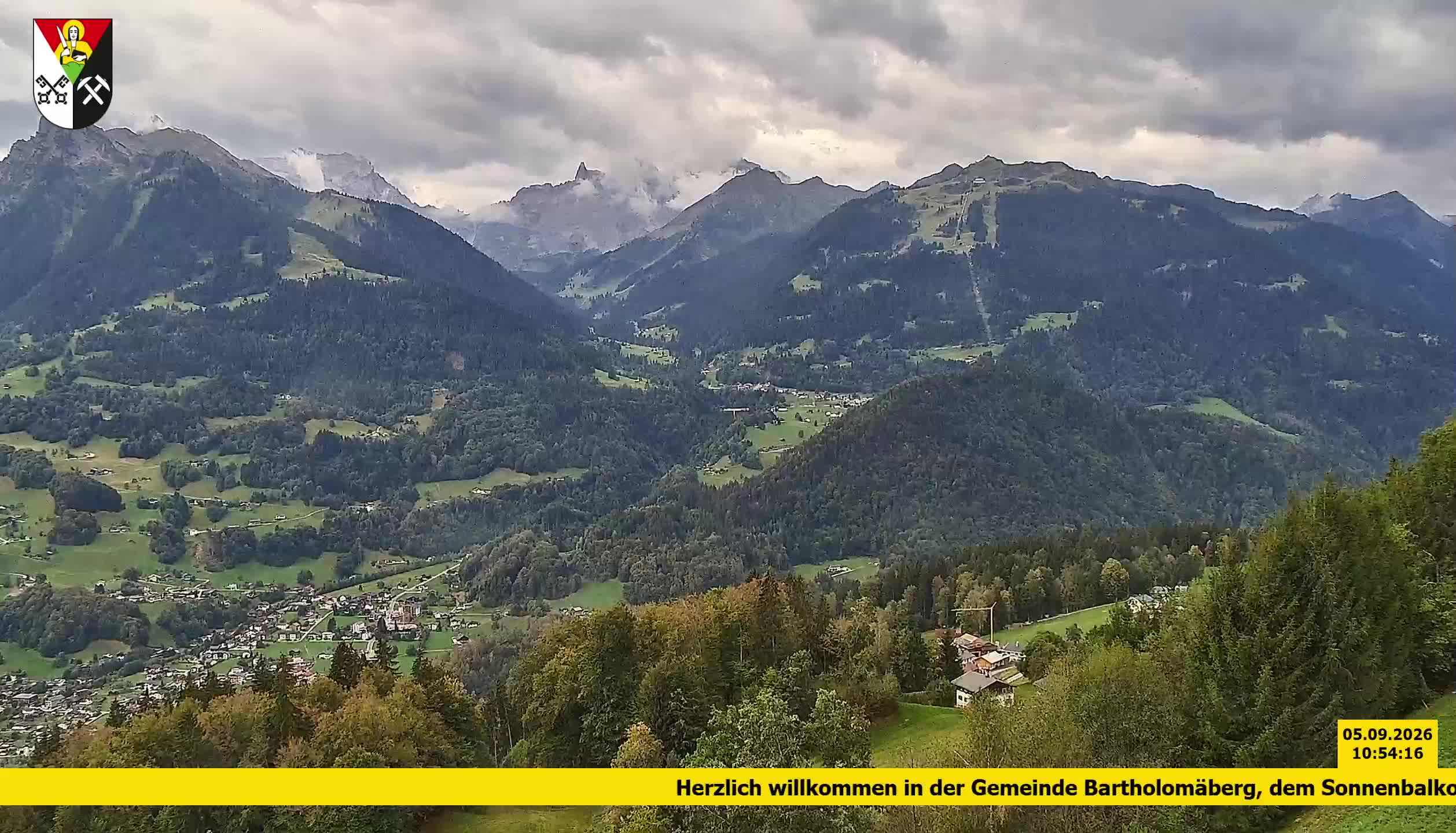 Bartholomäberg | Blick auf Schruns