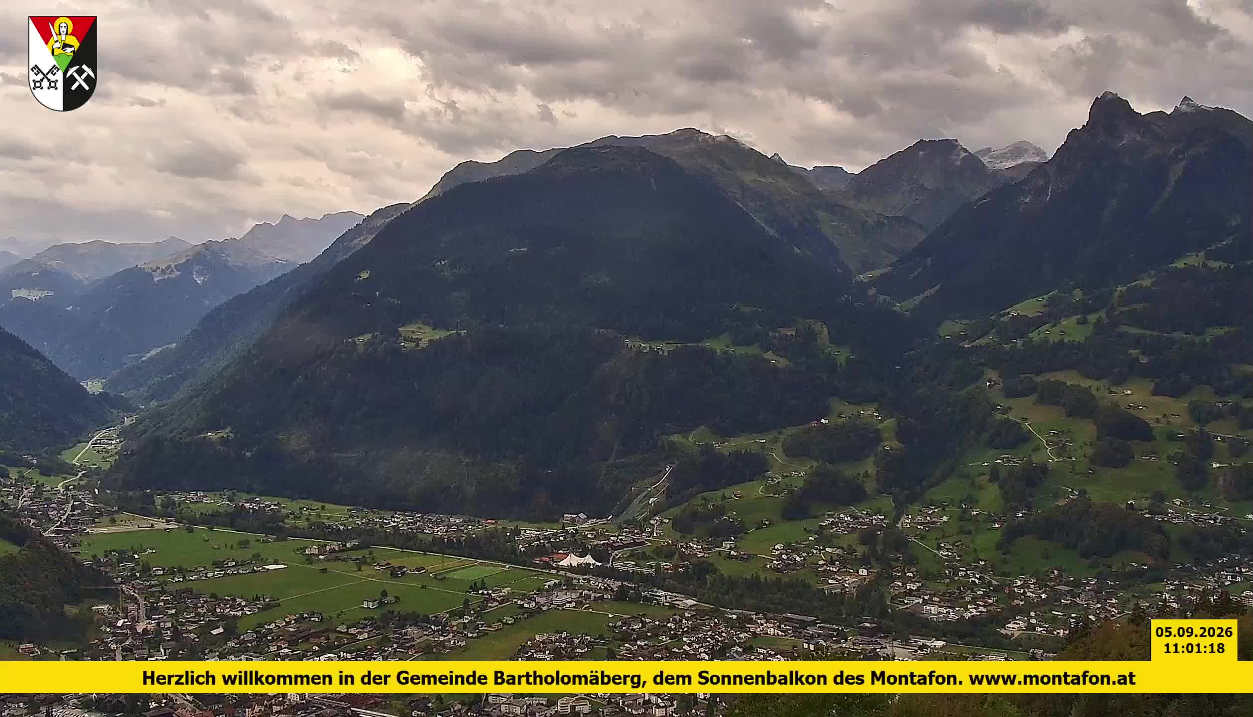 Bartholomäberg | Blick auf Schruns