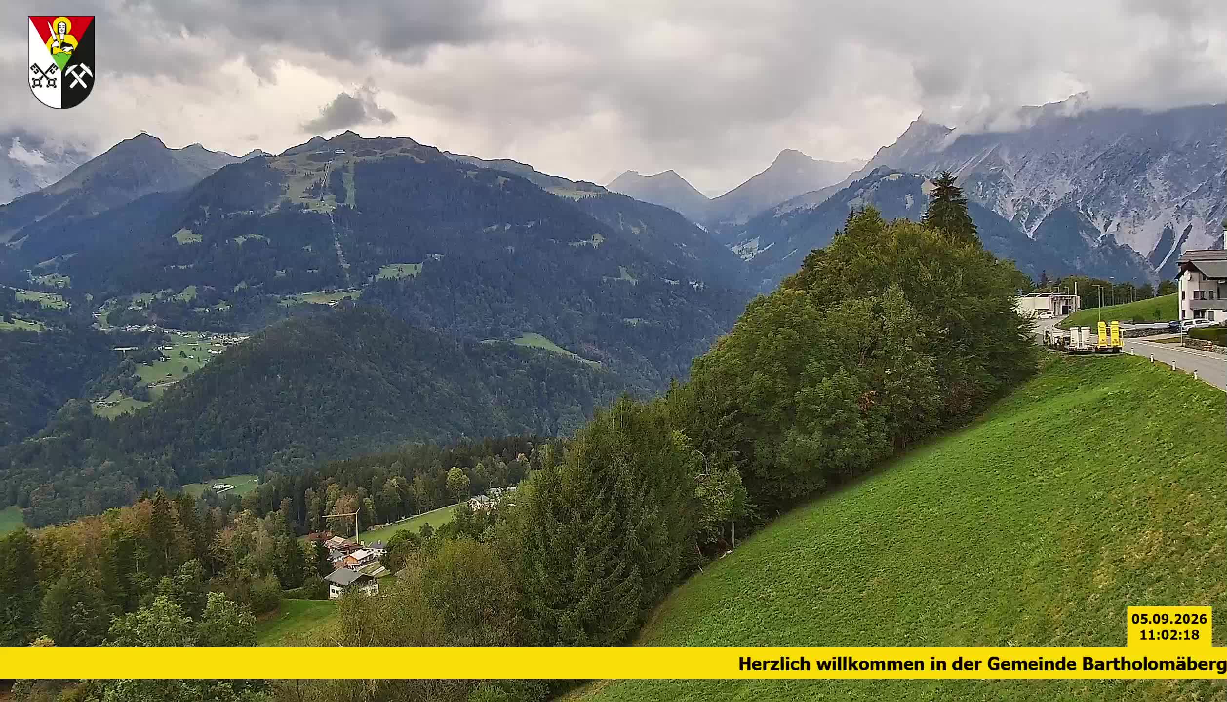 Bartholomäberg | Blick auf Schruns