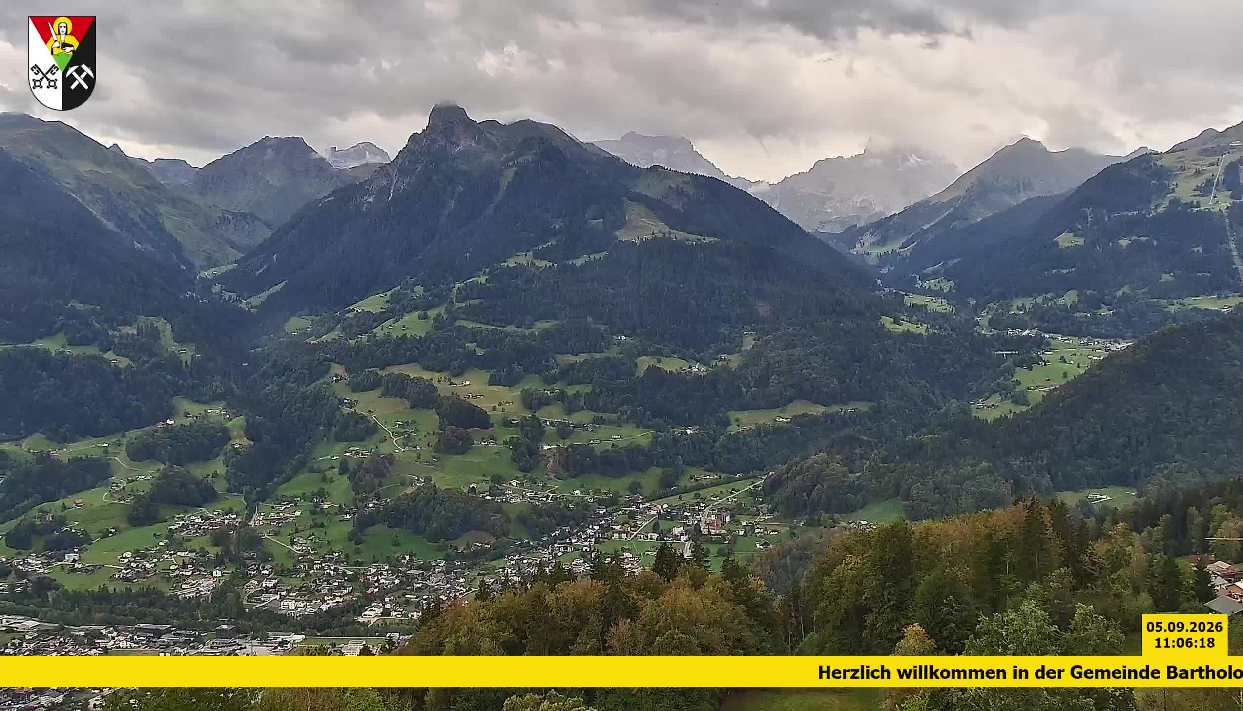 Bartholomäberg | Blick auf Schruns