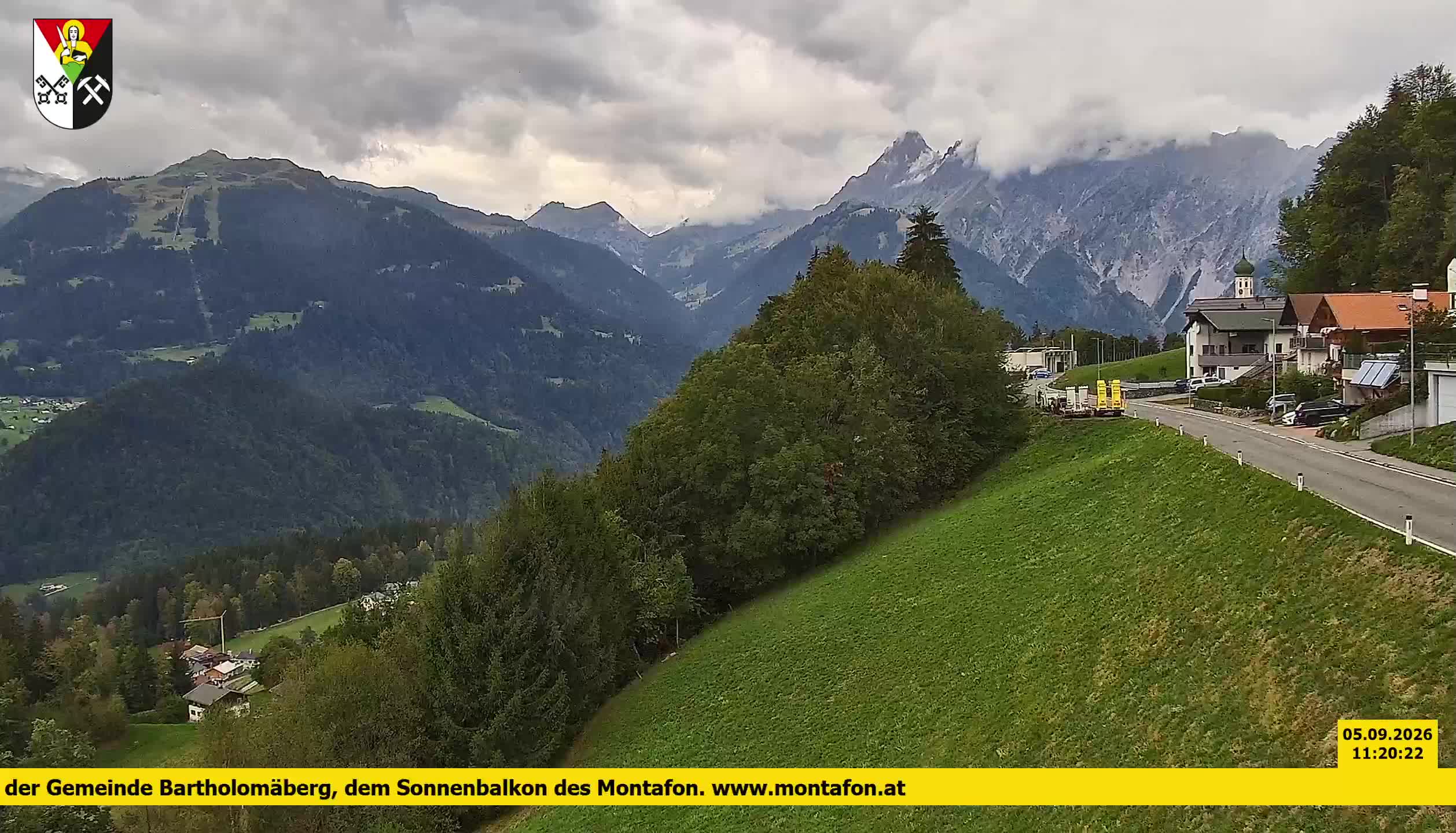 Bartholomäberg | Blick auf Schruns