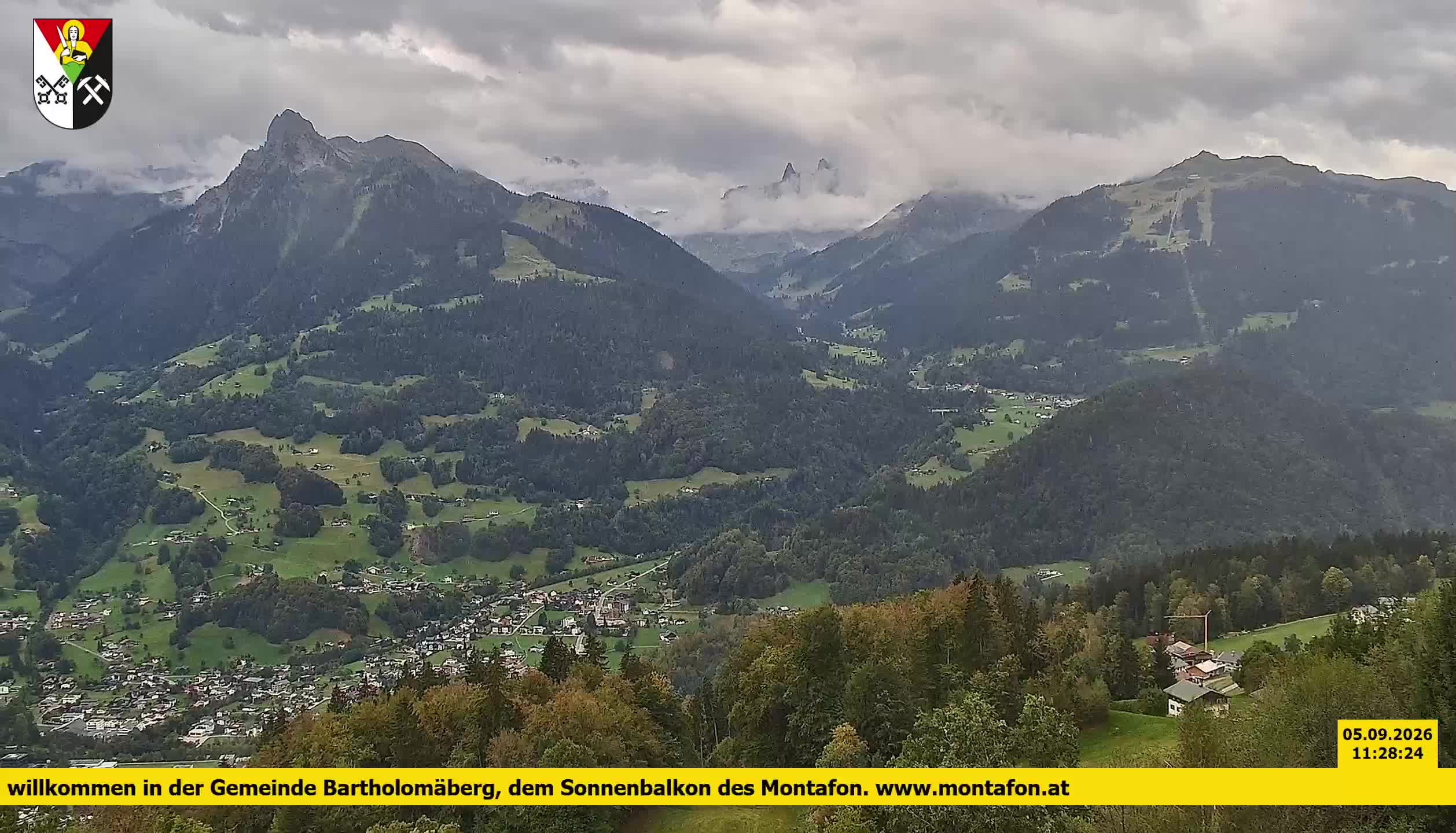 Bartholomäberg | Blick auf Schruns
