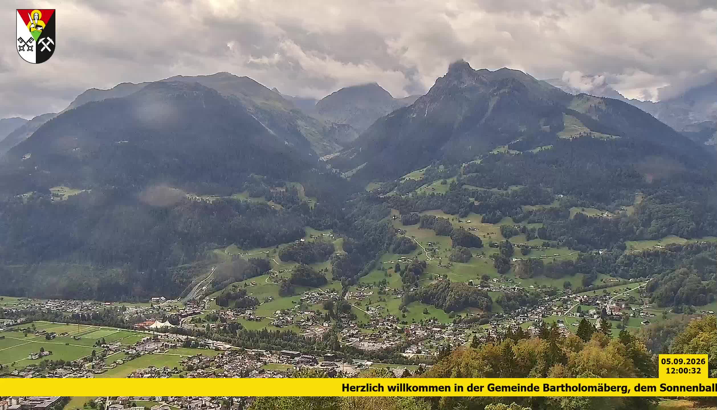 Bartholomäberg | Blick auf Schruns