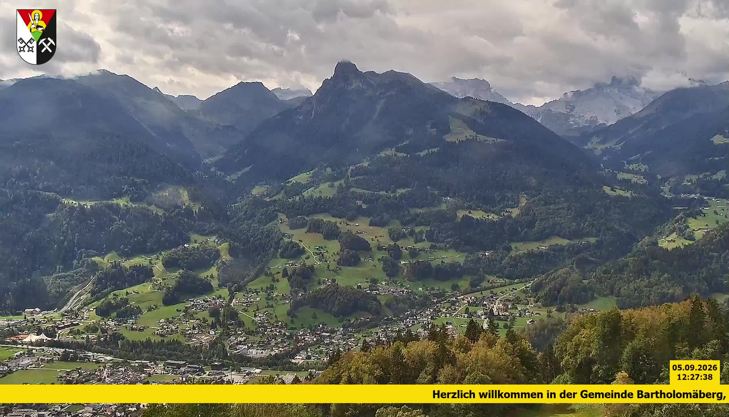 Bartholomäberg | Blick auf Schruns
