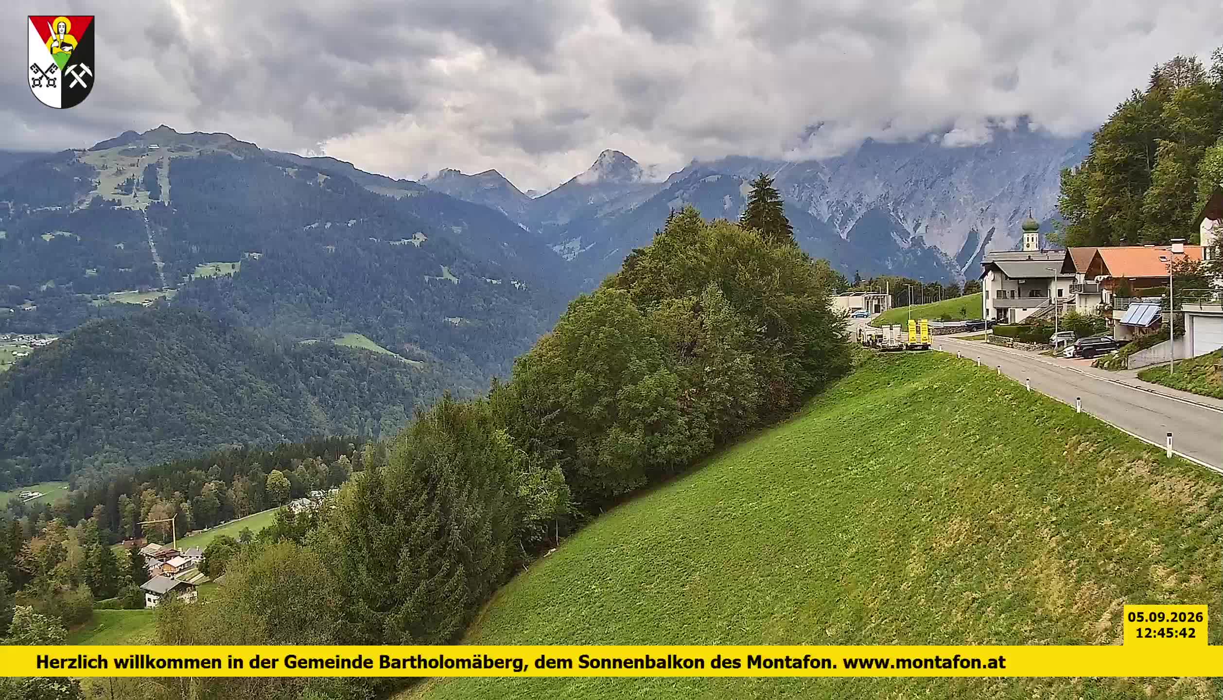 Bartholomäberg | Blick auf Schruns