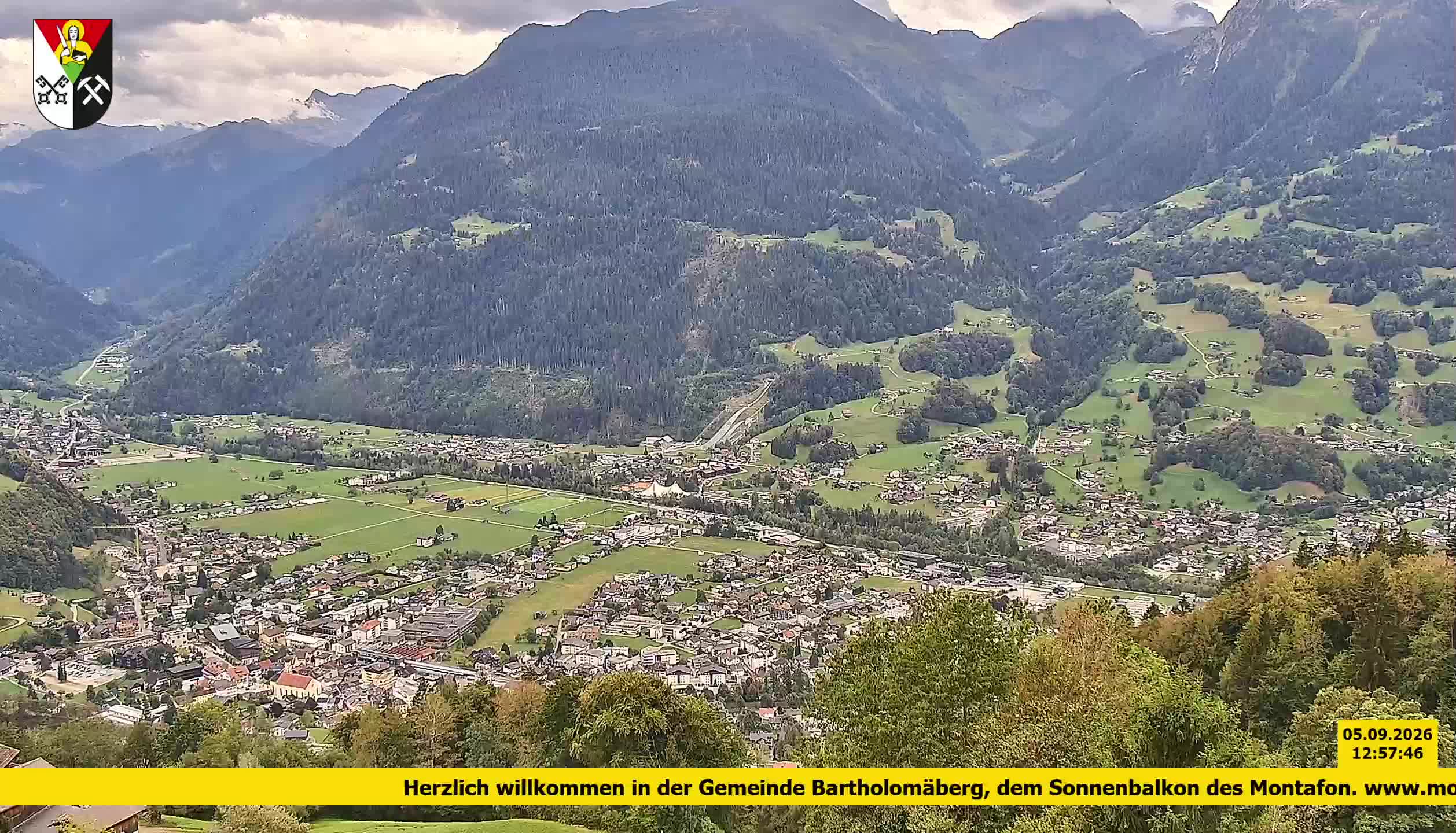 Bartholomäberg | Blick auf Schruns