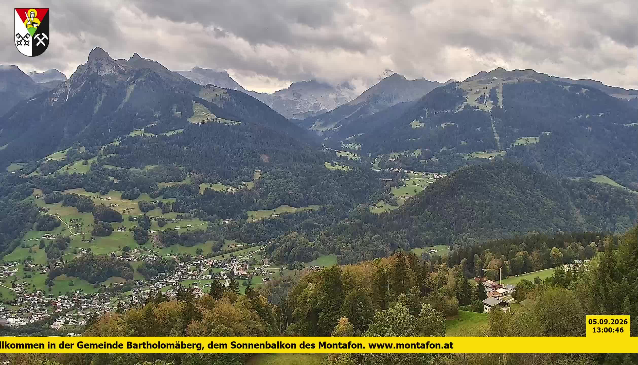 Bartholomäberg | Blick auf Schruns