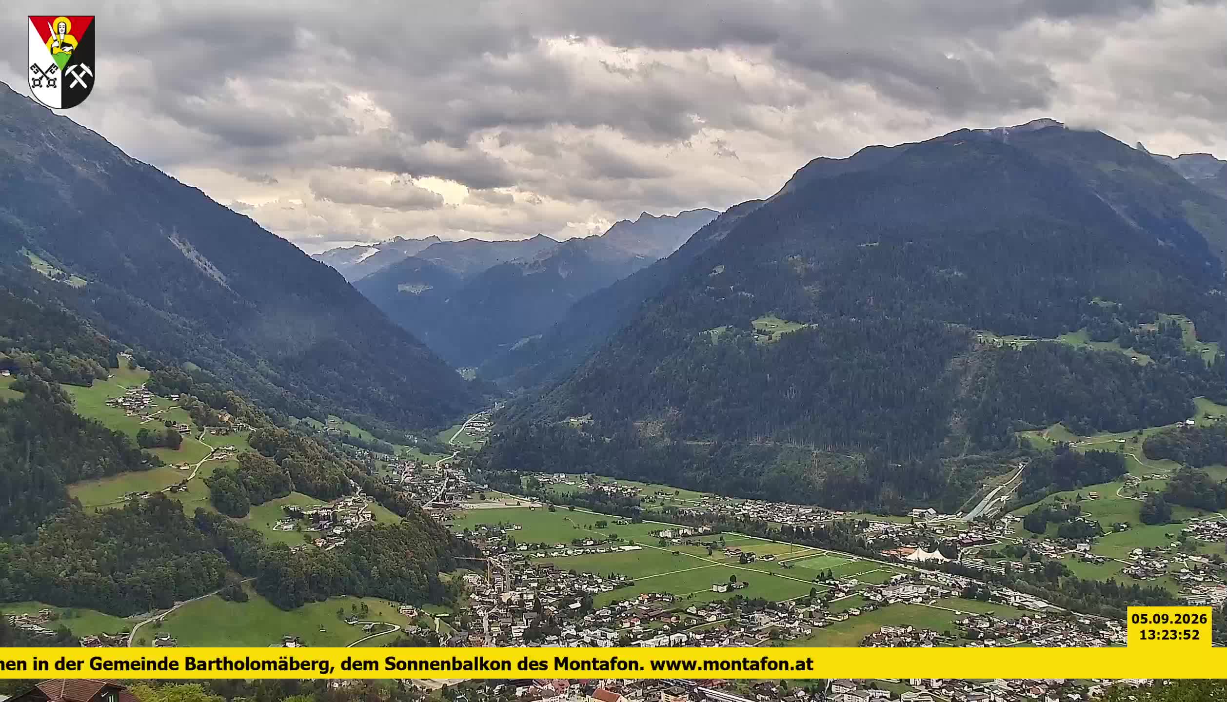 Bartholomäberg | Blick auf Schruns