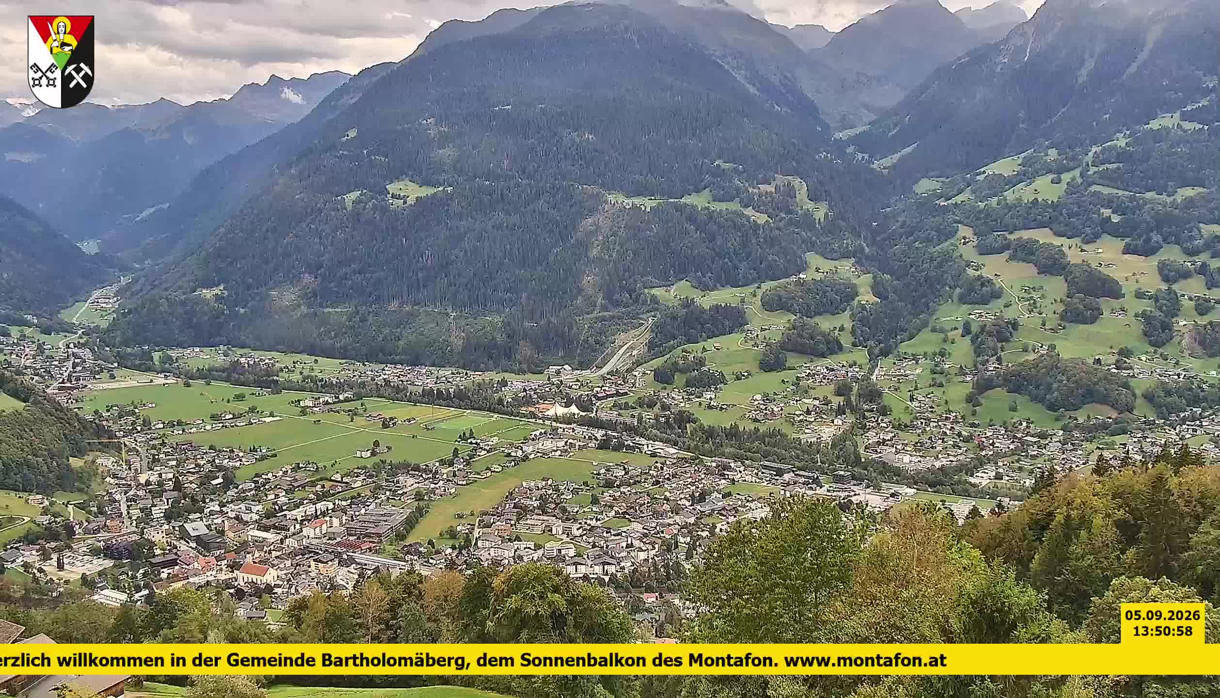 Bartholomäberg | Blick auf Schruns