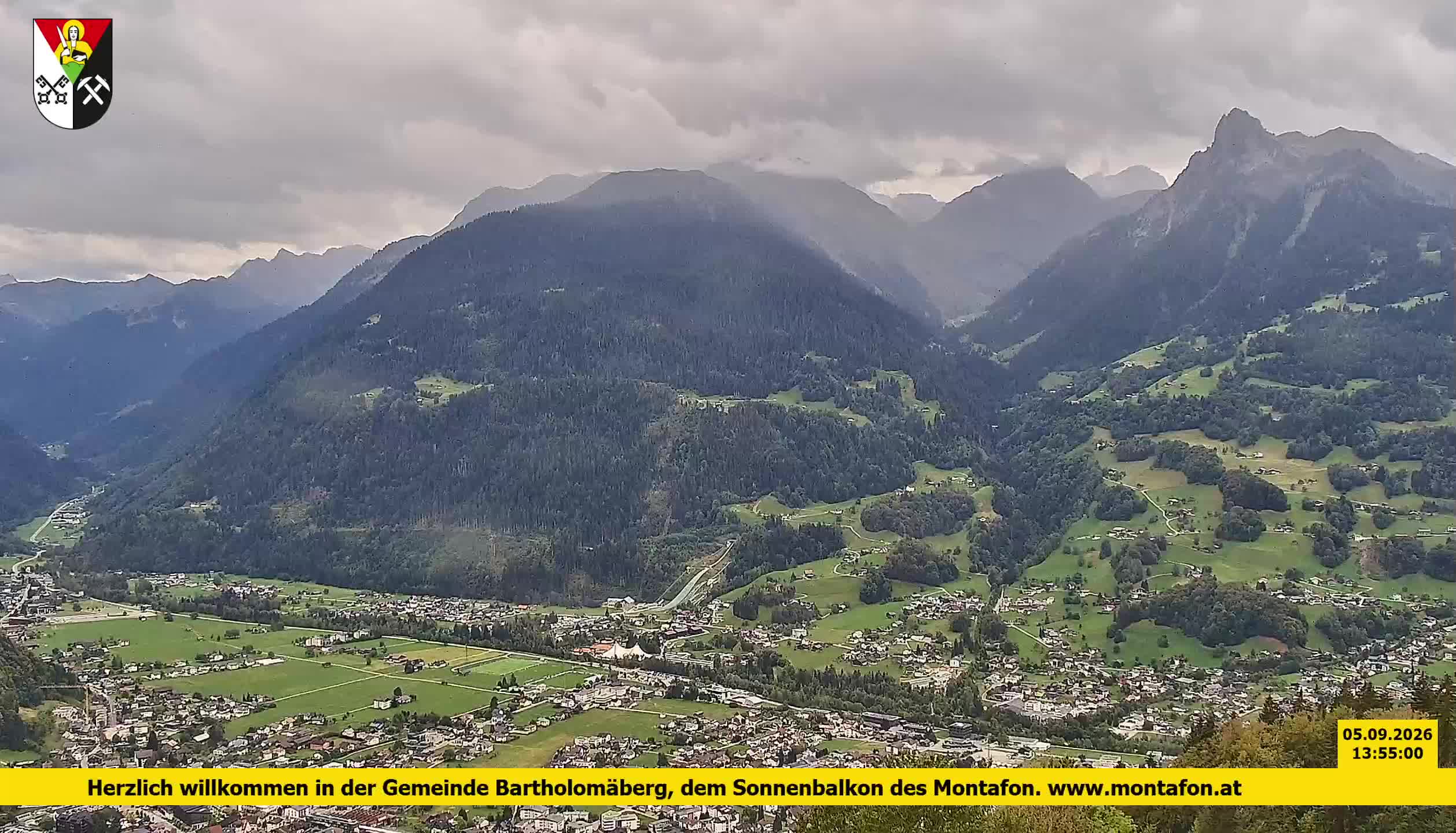 Bartholomäberg | Blick auf Schruns