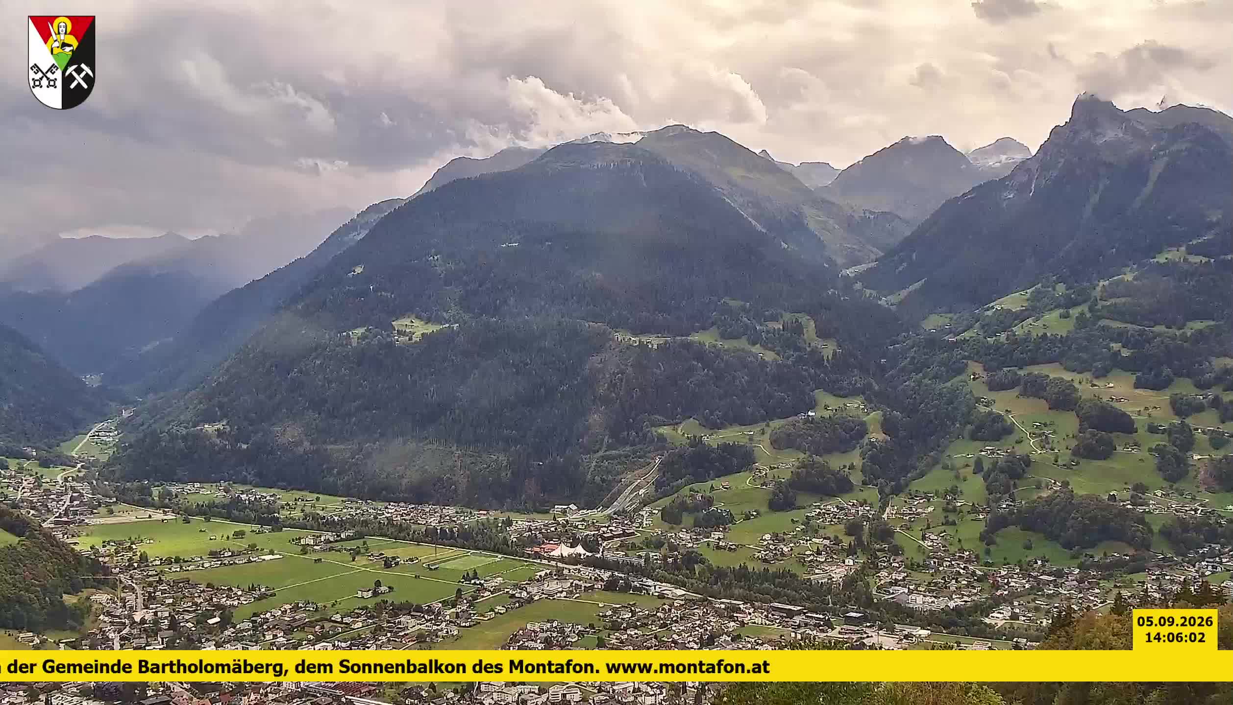 Bartholomäberg | Blick auf Schruns