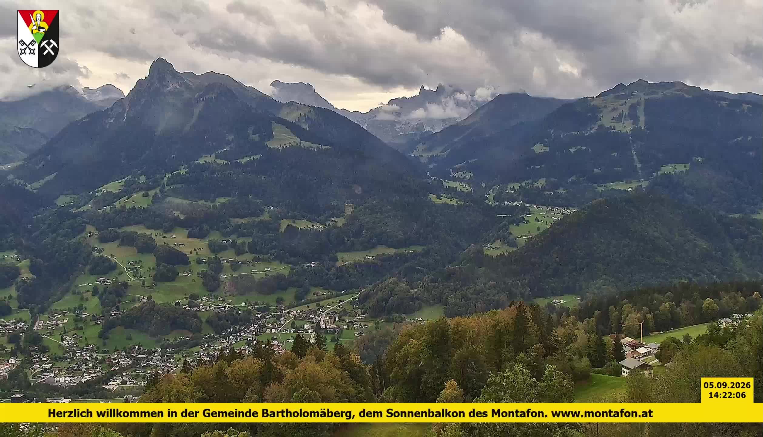 Bartholomäberg | Blick auf Schruns