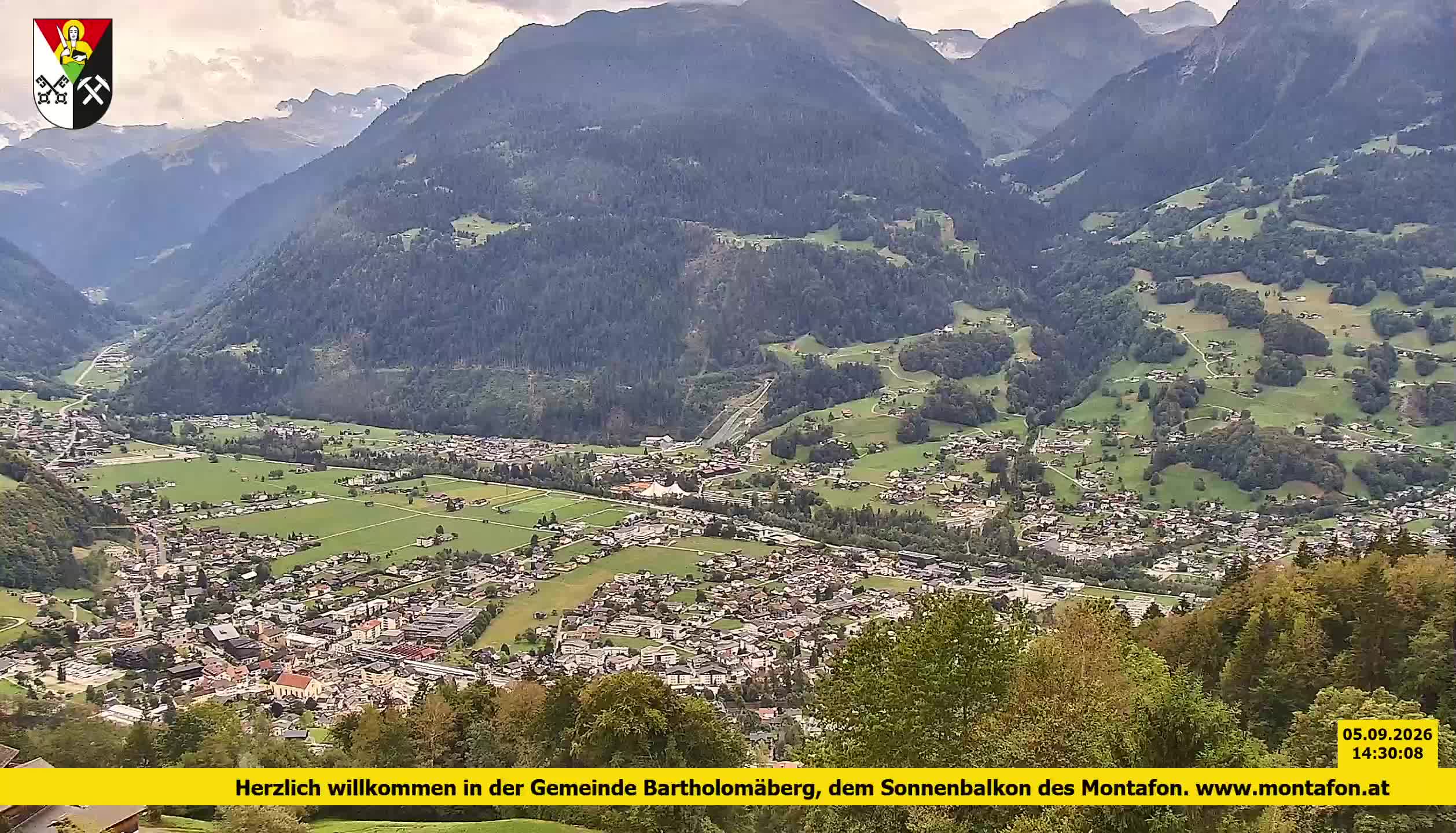 Bartholomäberg | Blick auf Schruns