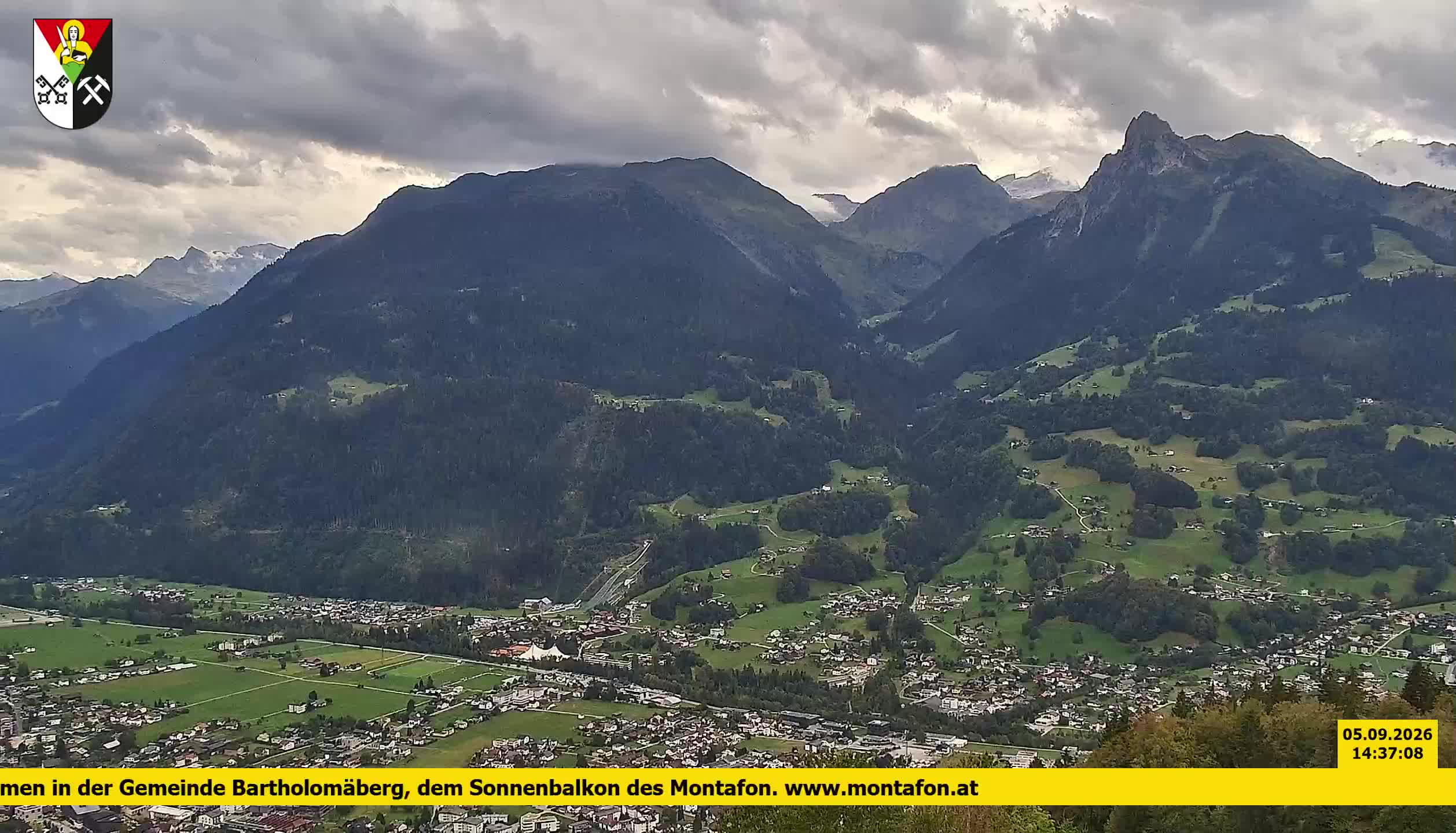 Bartholomäberg | Blick auf Schruns