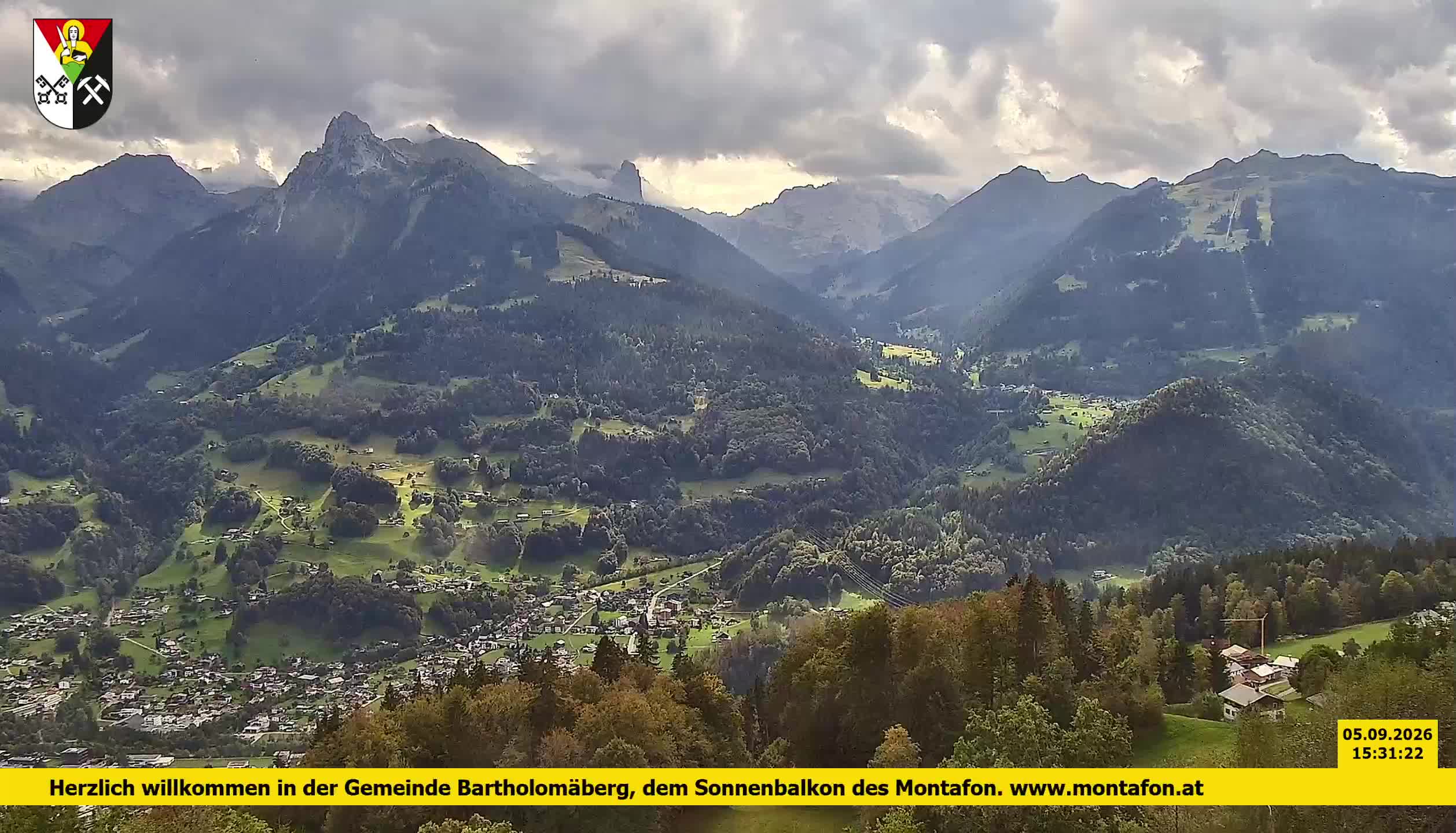 Bartholomäberg | Blick auf Schruns