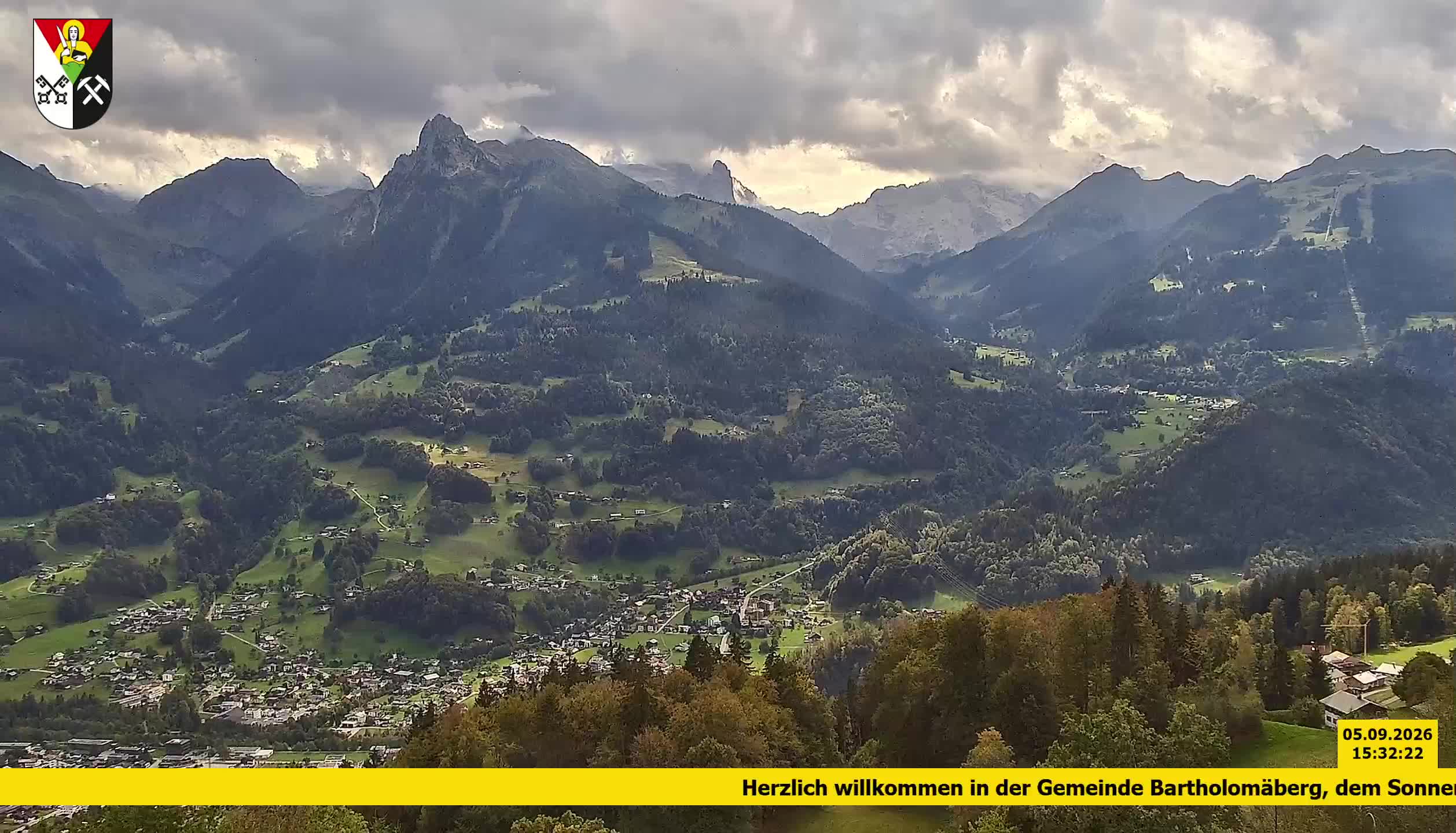 Bartholomäberg | Blick auf Schruns