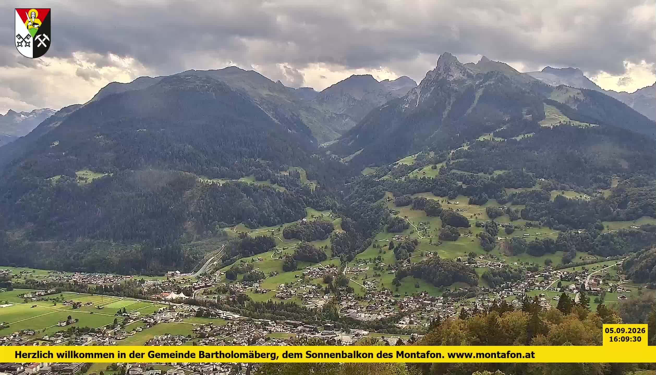 Bartholomäberg | Blick auf Schruns