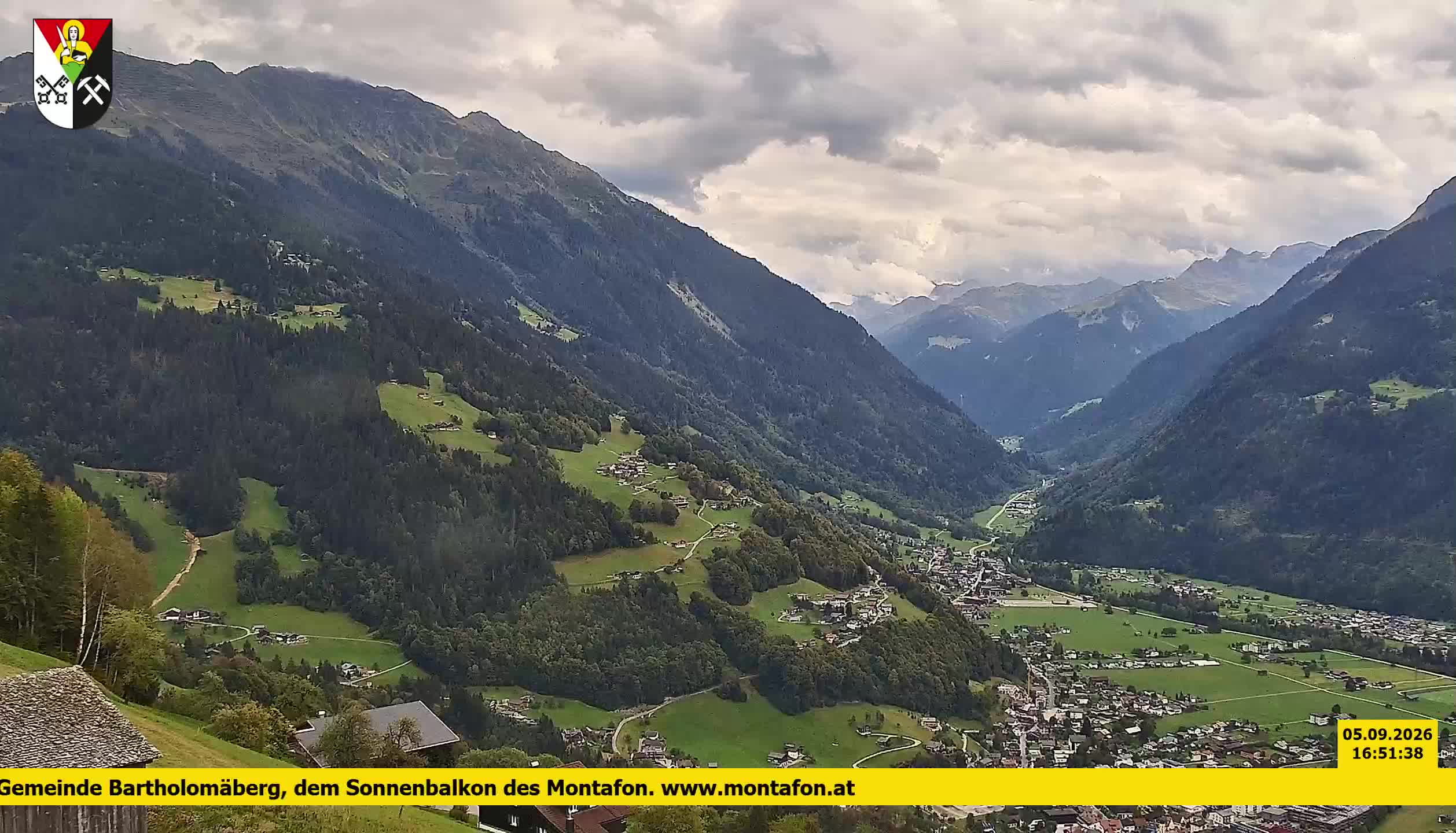 Bartholomäberg | Blick auf Schruns
